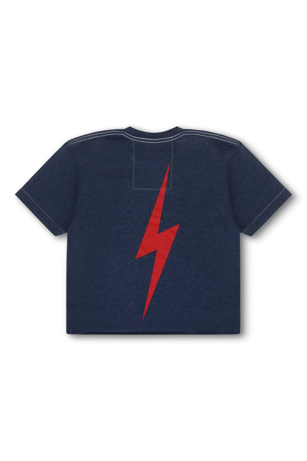 BOSTON RED SOX BOLT WOMEN'S BOYFRIEND TEE - NAVY - Image 6