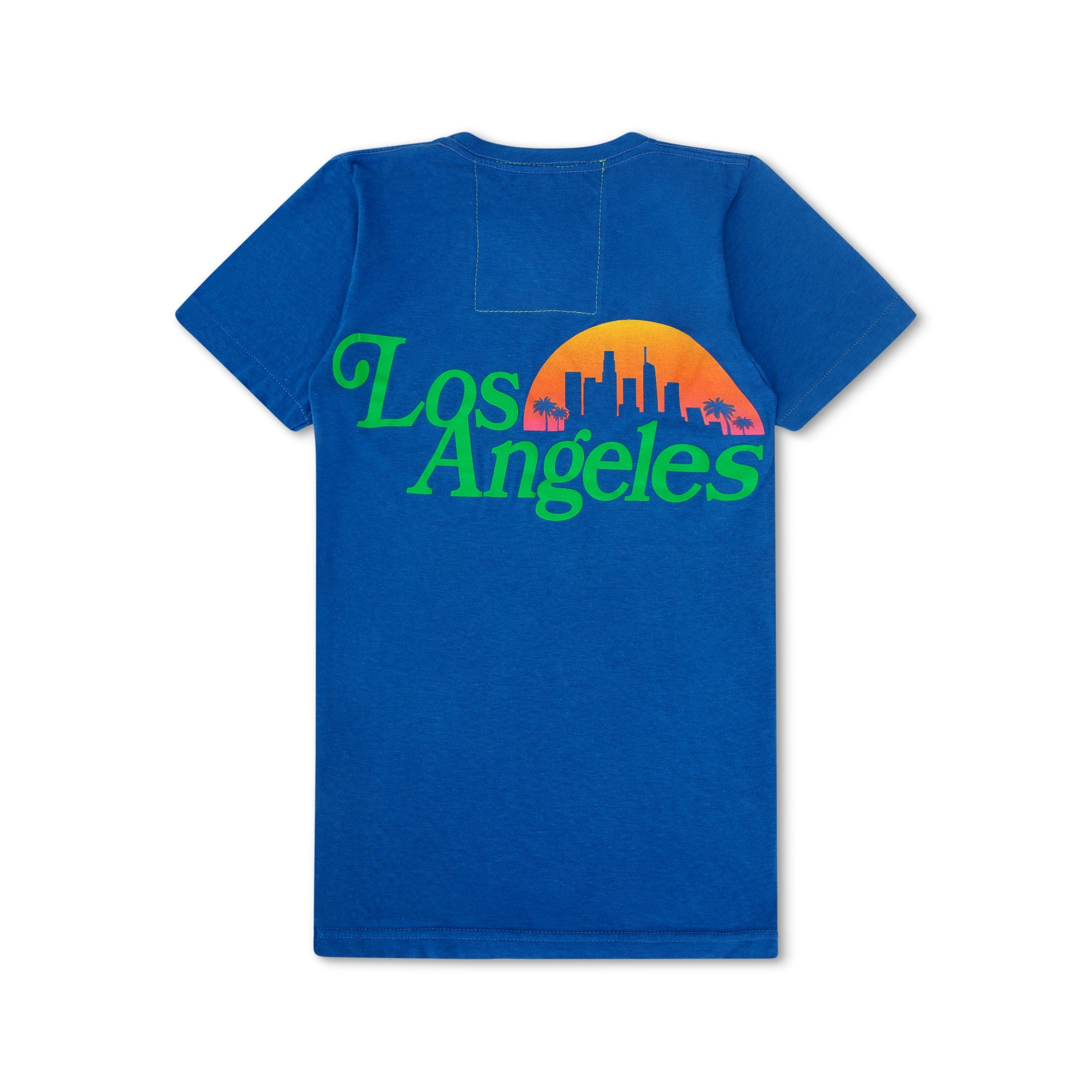 LOS ANGELES WINE & FOOD 2025 CREW TEE SHIRT - ADVENTURE BLUE - Image 6