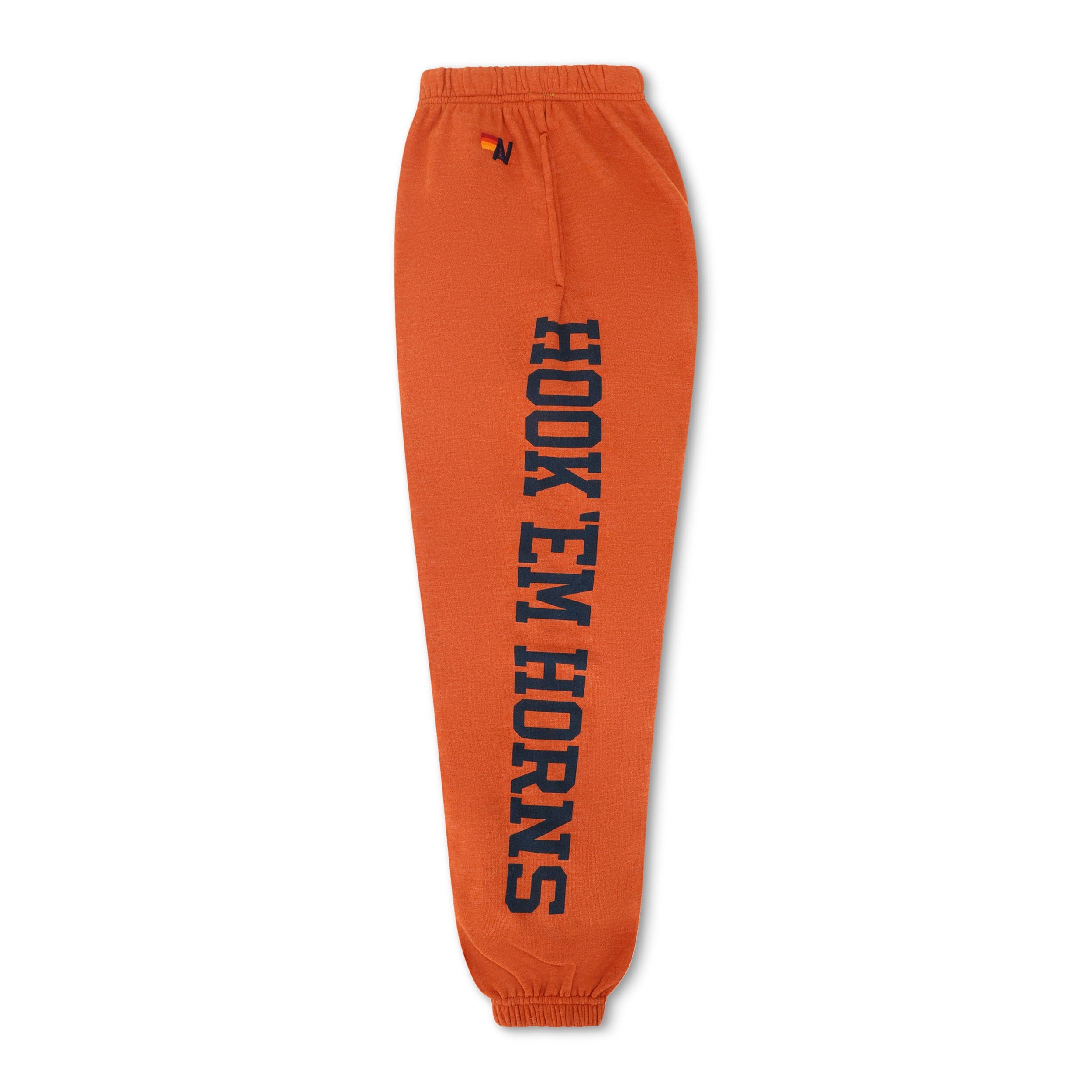 UNIVERSITY OF TEXAS UNISEX CIRCLE PRINT SWEATPANTS - BURNT ORANGE - Image 7
