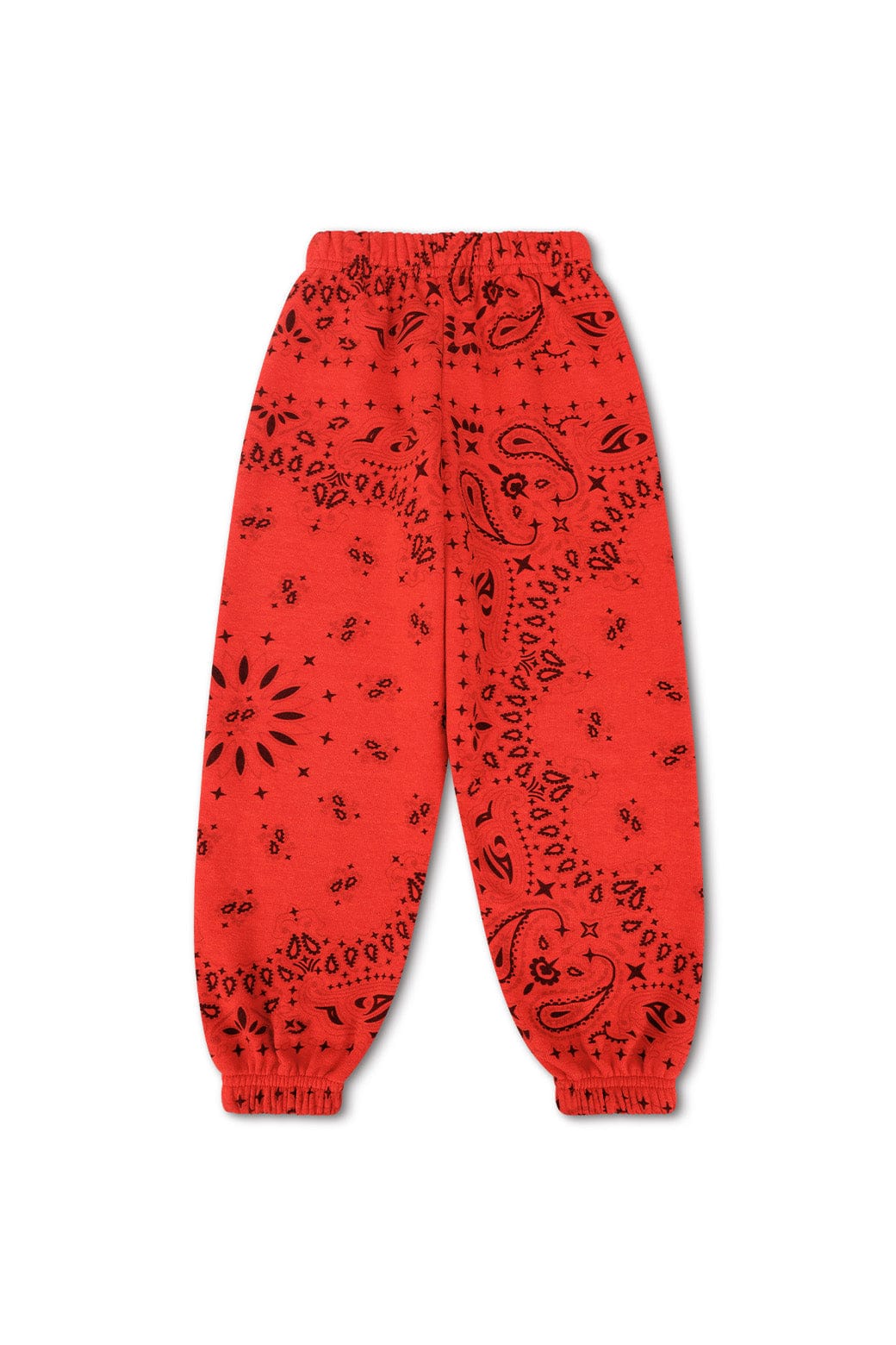 KID'S BANDANA SWEATPANTS - RED - Image 2