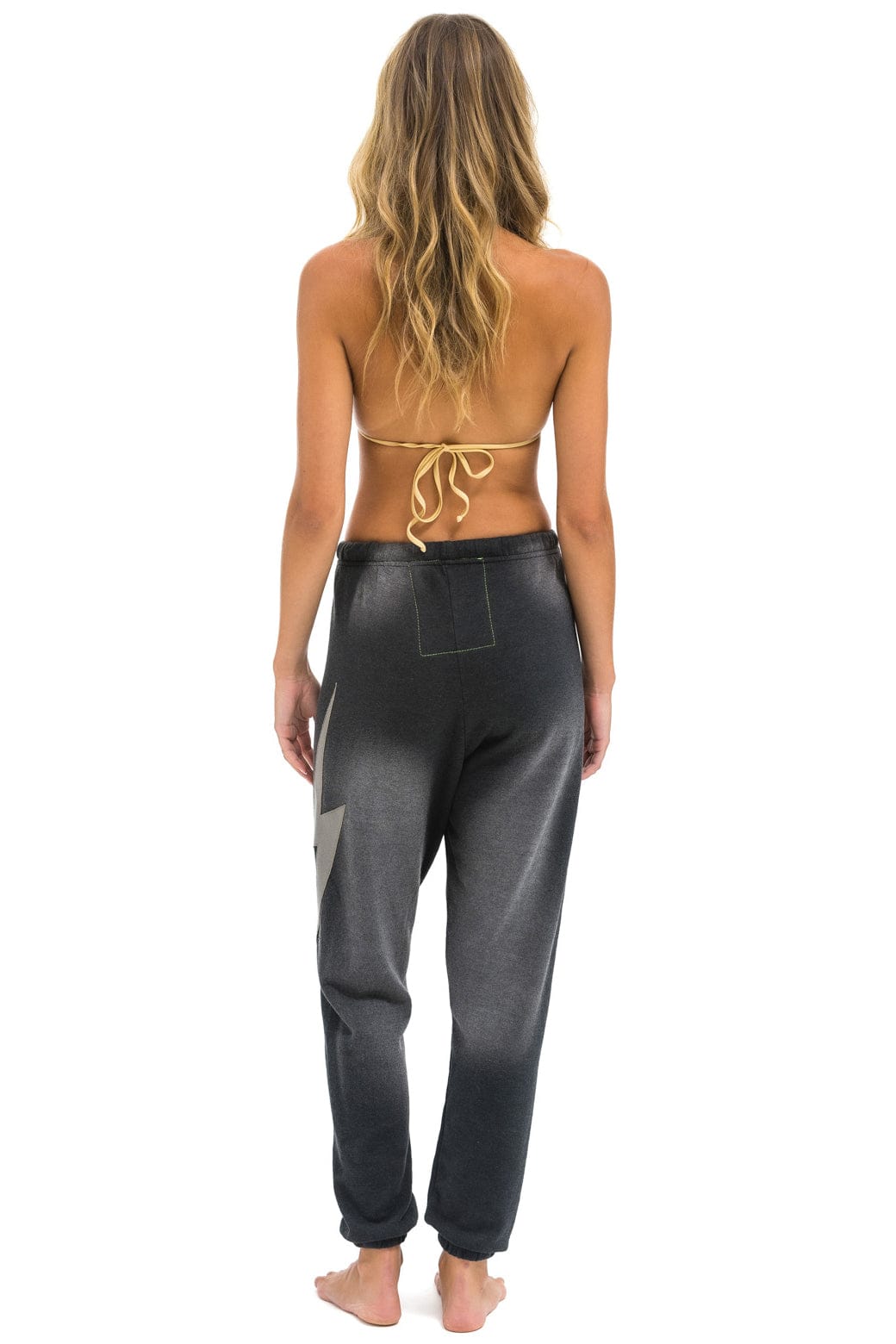 BOLT STITCH SWEATPANTS - FADED SMOKE - Image 4