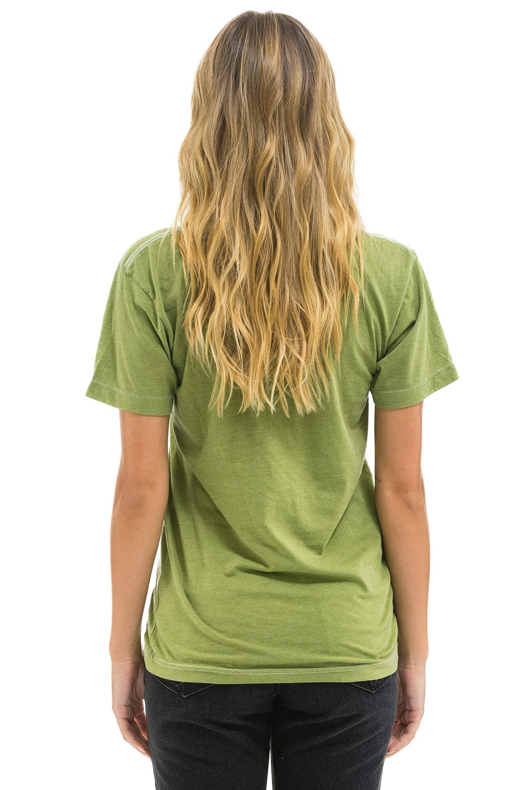 OUTSIDE LANDS 2025 CREW TEE - JUNGLE GREEN - Image 3