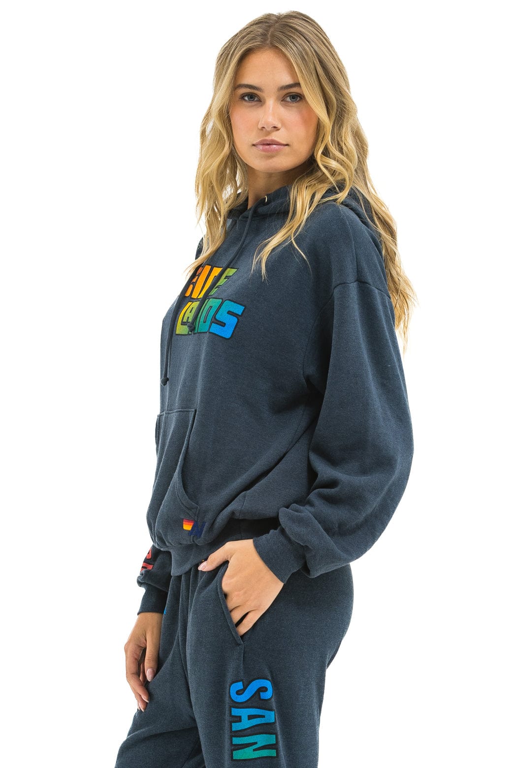 OUTSIDE LANDS 2025 RELAXED PULLOVER HOODIE - CHARCOAL - Image 4