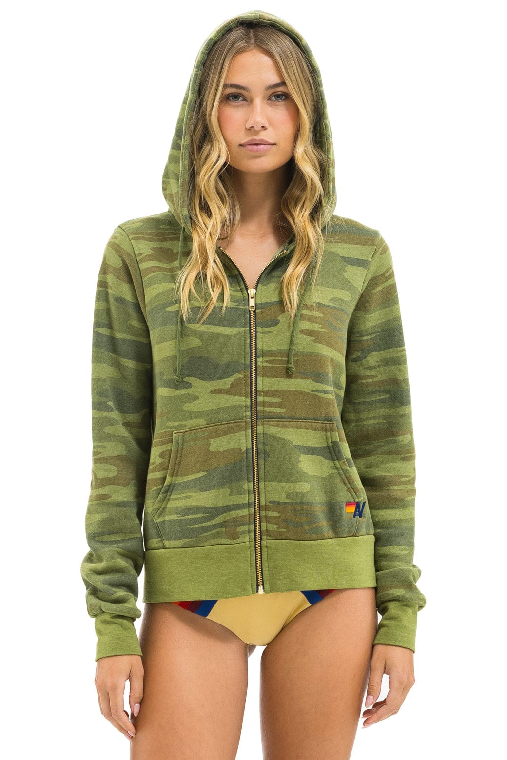 BOLT HOODIE - CAMO // NEON PINK - Image 3