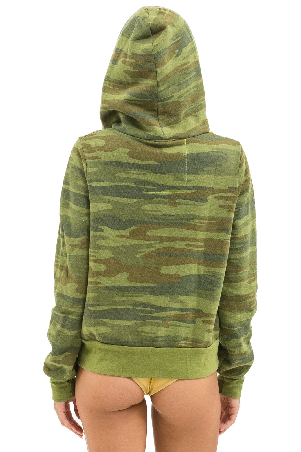 HEART 2 HOODIE - CAMO // NEON PINK - Image 5
