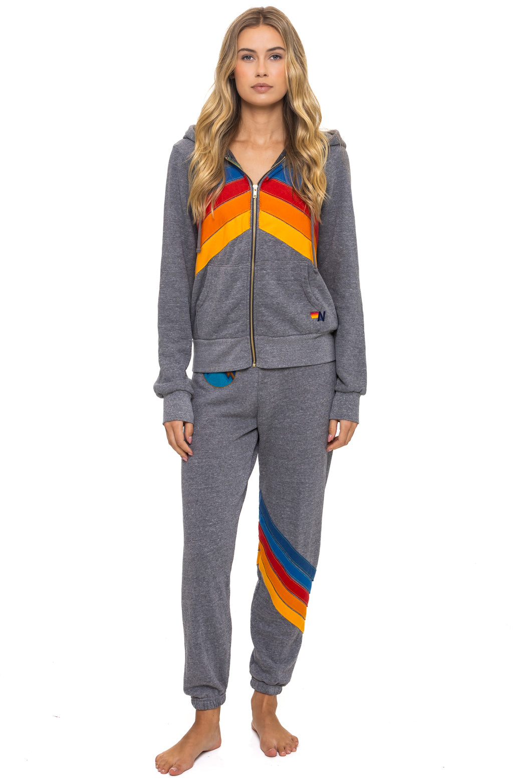 ALL SEASONS CIRCLE CHEVRON SWEATPANTS - HEATHER - Image 2