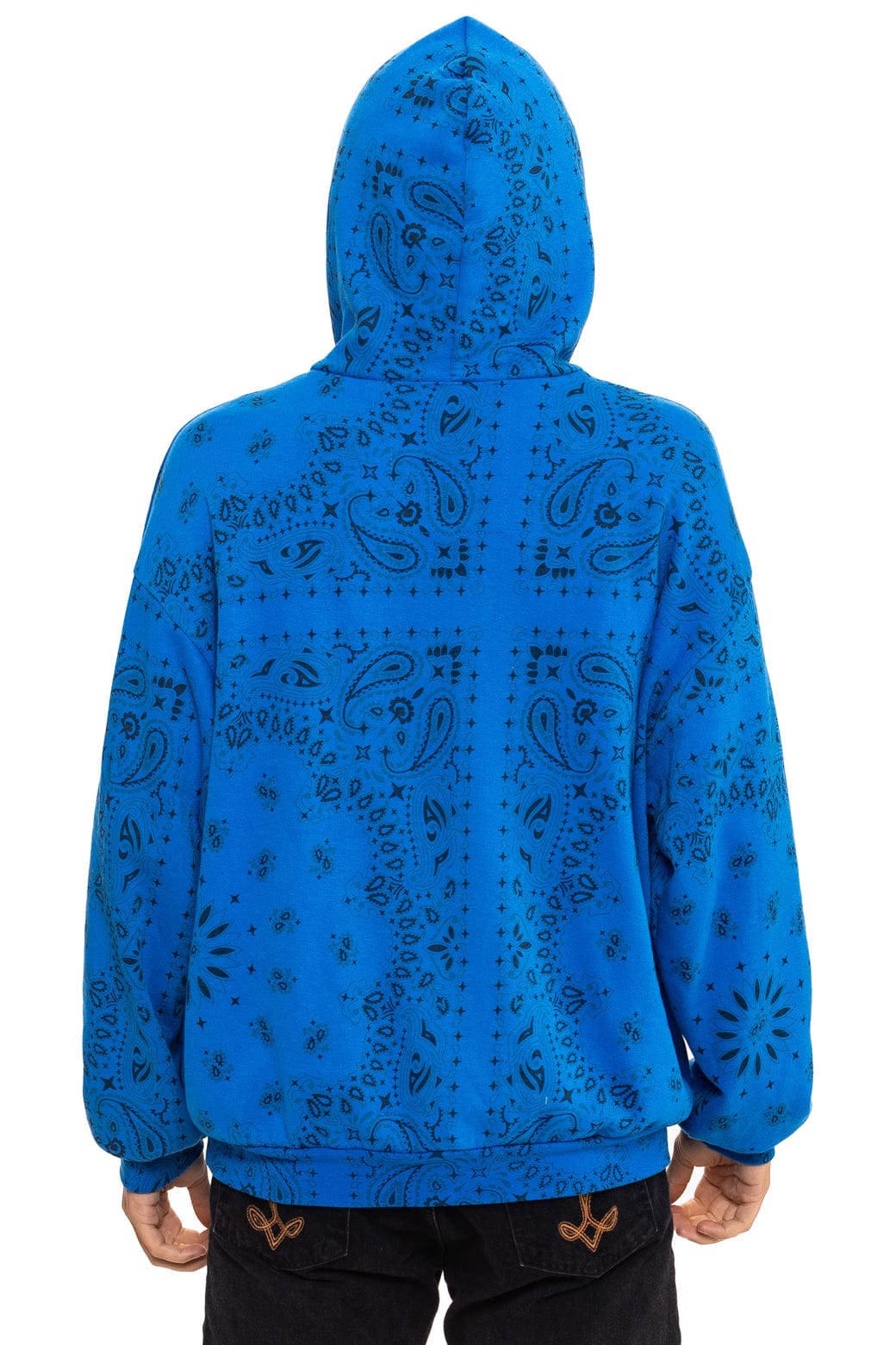 BANDANA RELAXED PULLOVER HOODIE - ADVENTURE BLUE - Image 10