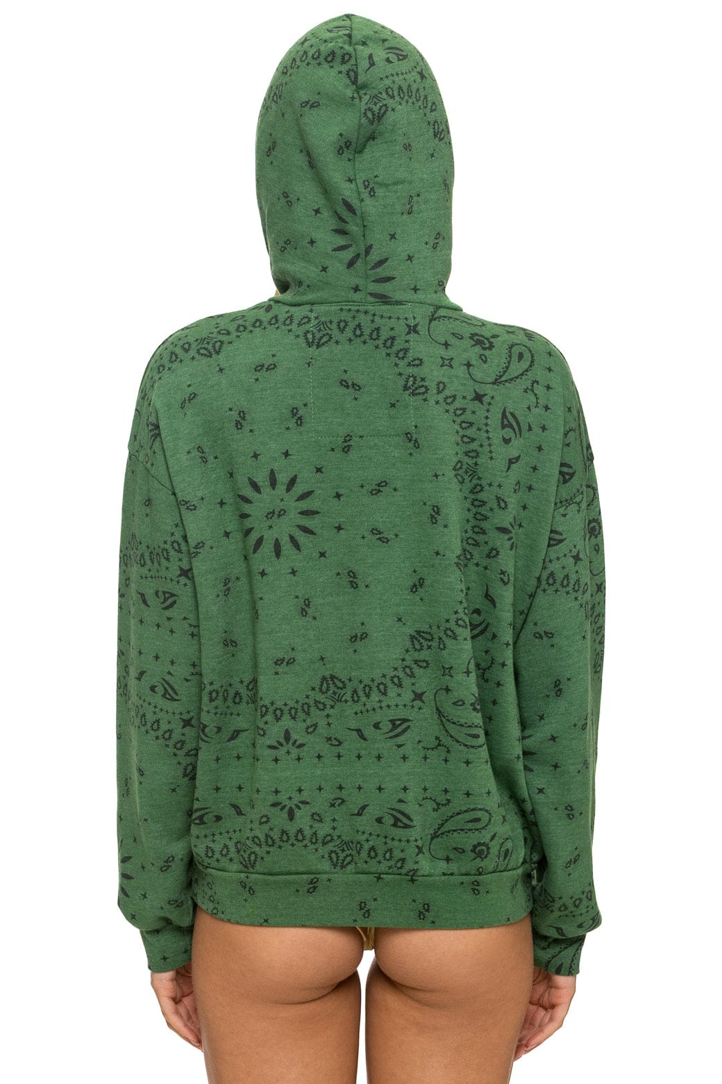 BANDANA RELAXED PULLOVER HOODIE - PALM - Image 9