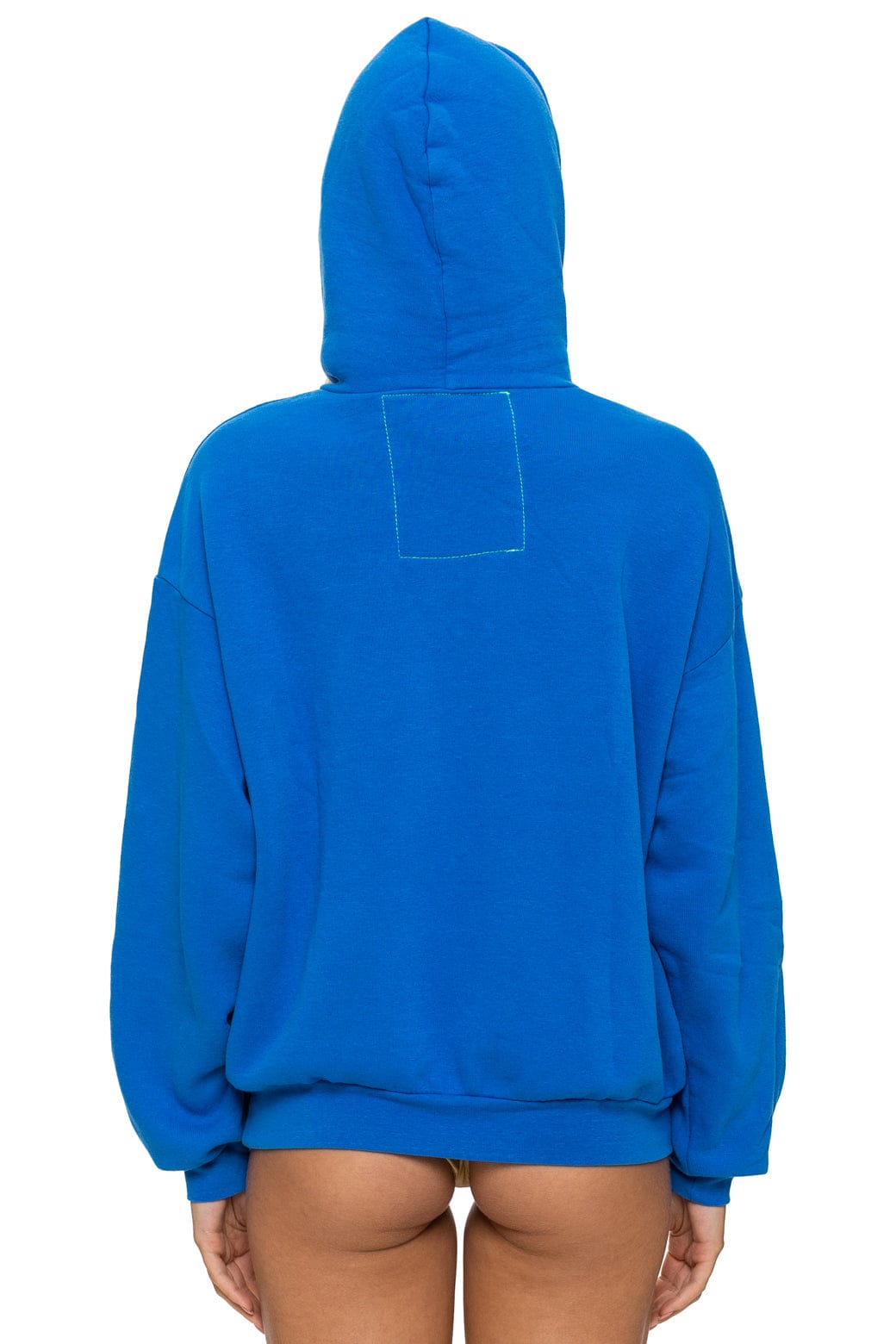 LOGO PULLOVER RELAXED HOODIE - ADVENTURE BLUE - Image 9