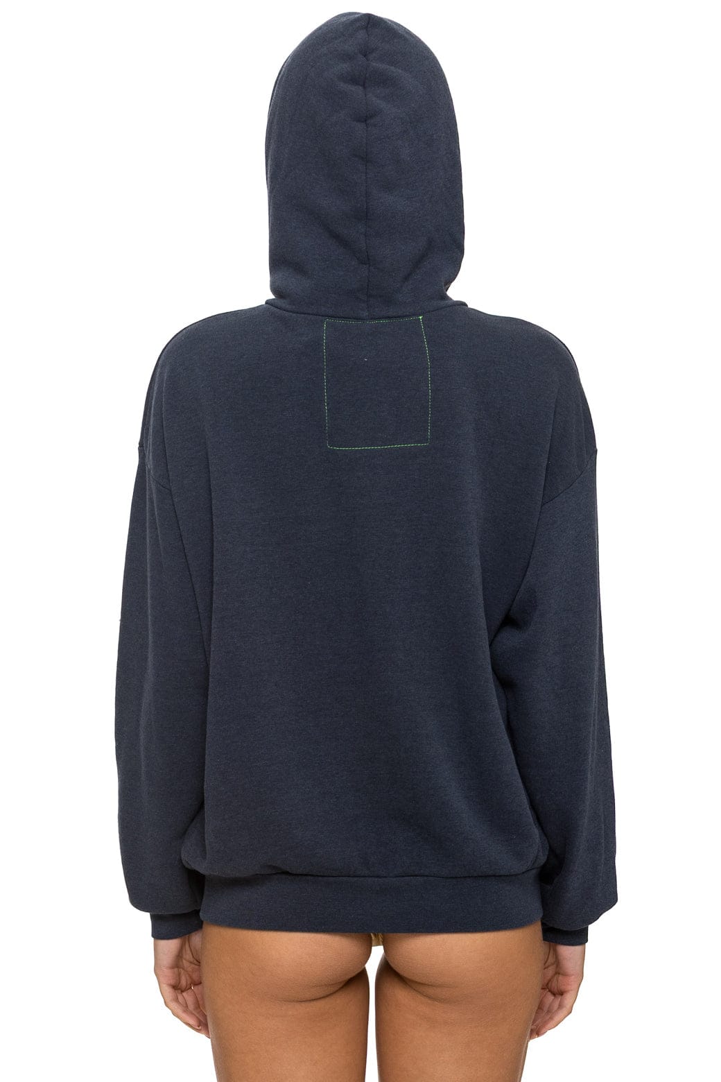 MOUNTAIN STITCH CHEVRON PULLOVER HOODIE RELAXED - CHARCOAL - Image 10