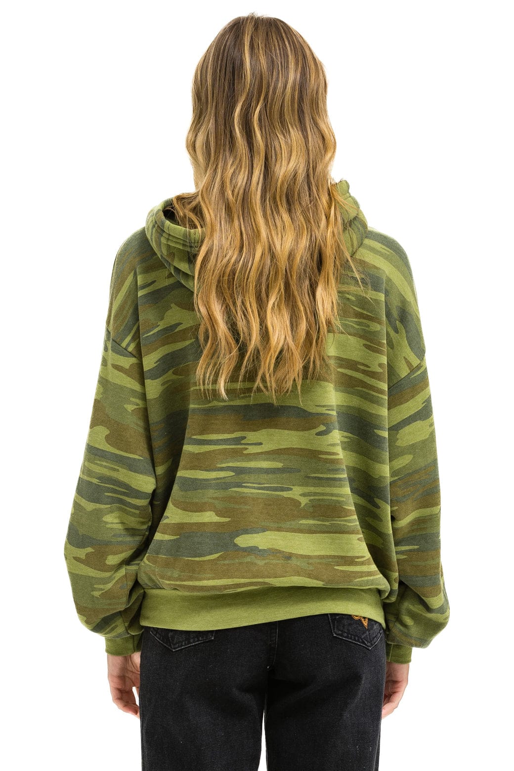 UNIVERSITY OF TEXAS PULLOVER HOODIE RELAXED - CAMO - Image 4