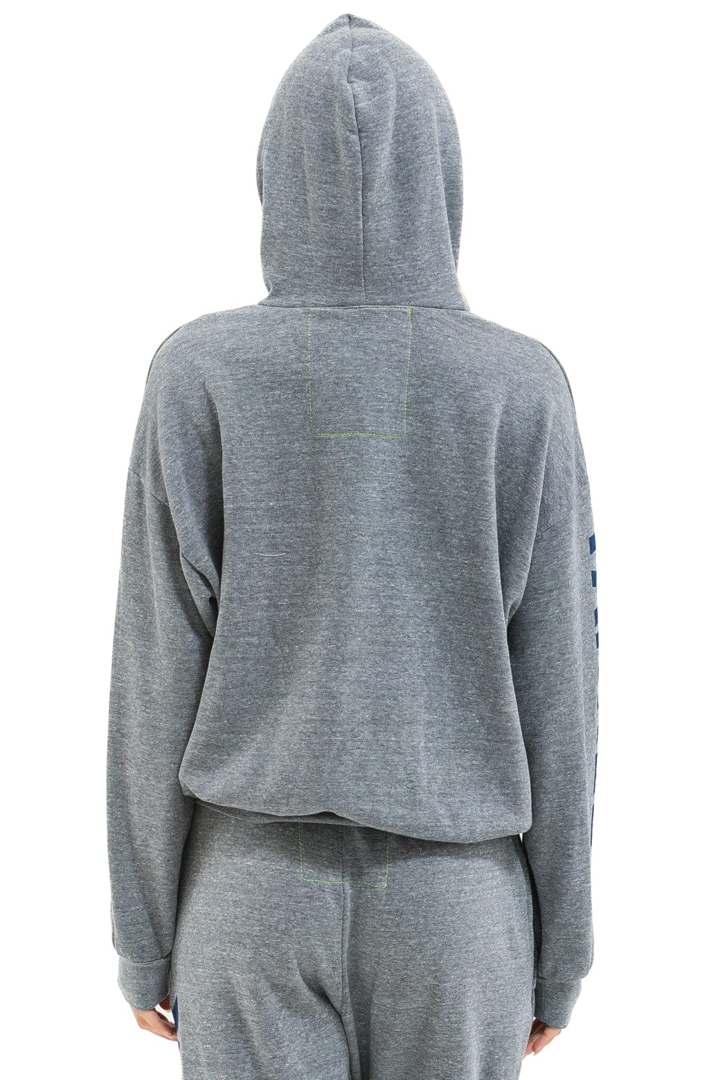 NY YANKEES RELAXED PULLOVER HOODIE - HEATHER GREY - Image 6