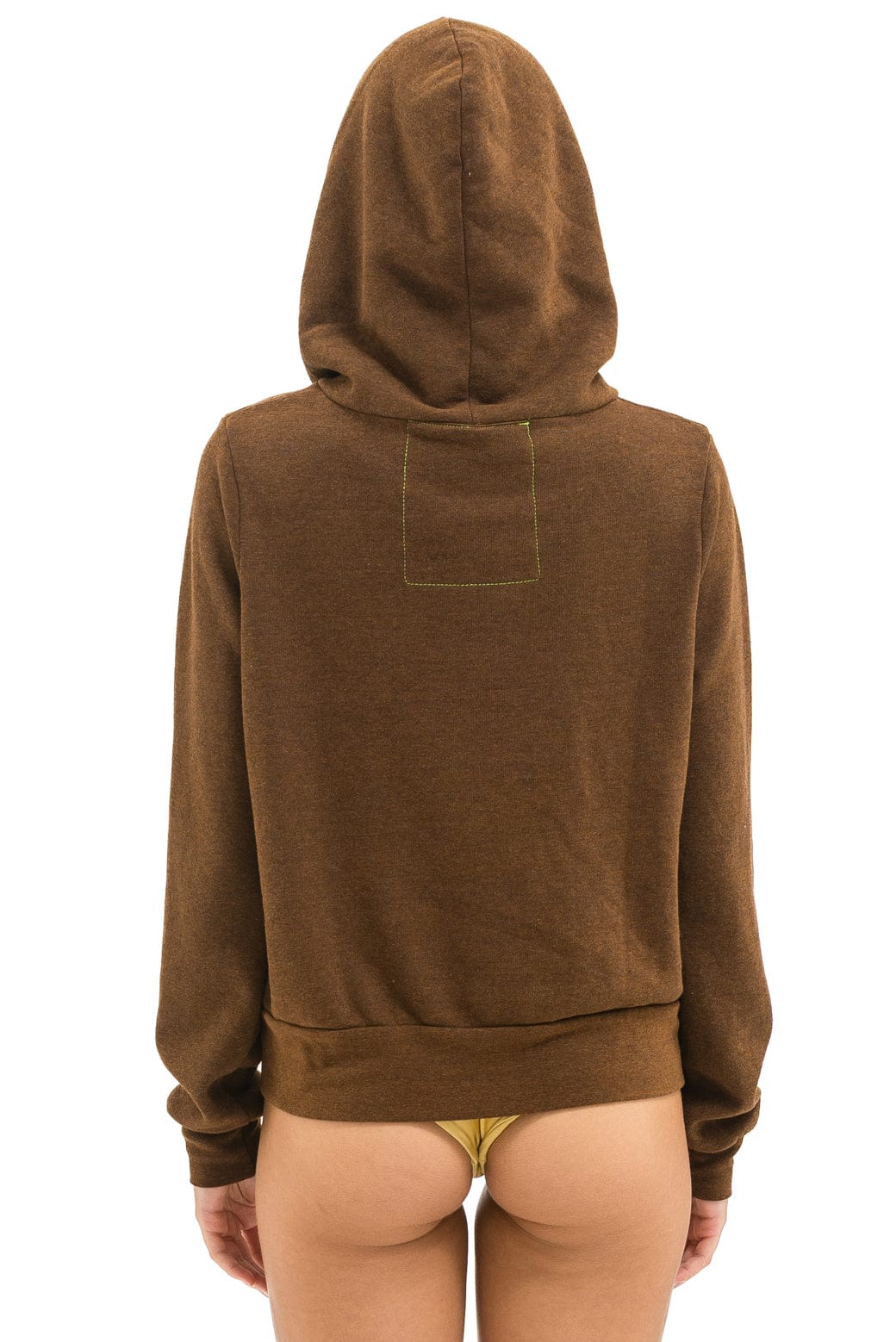 5 STRIPE HOODIE - CHOCOLATE // ESPRESSO - Image 8