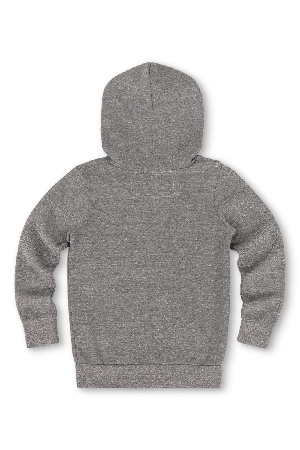 KID'S 5 STRIPE HOODIE - HEATHER GREY - Image 2