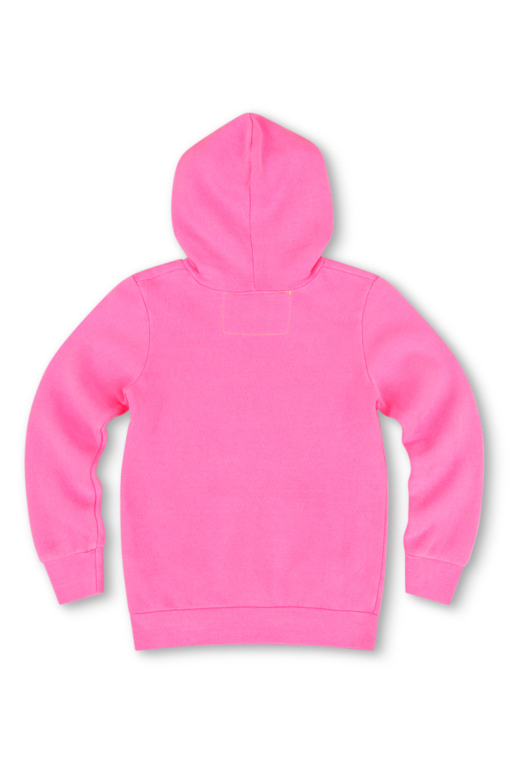 KID'S SMILEY 2 PULLOVER HOODIE - NEON PINK - Image 2