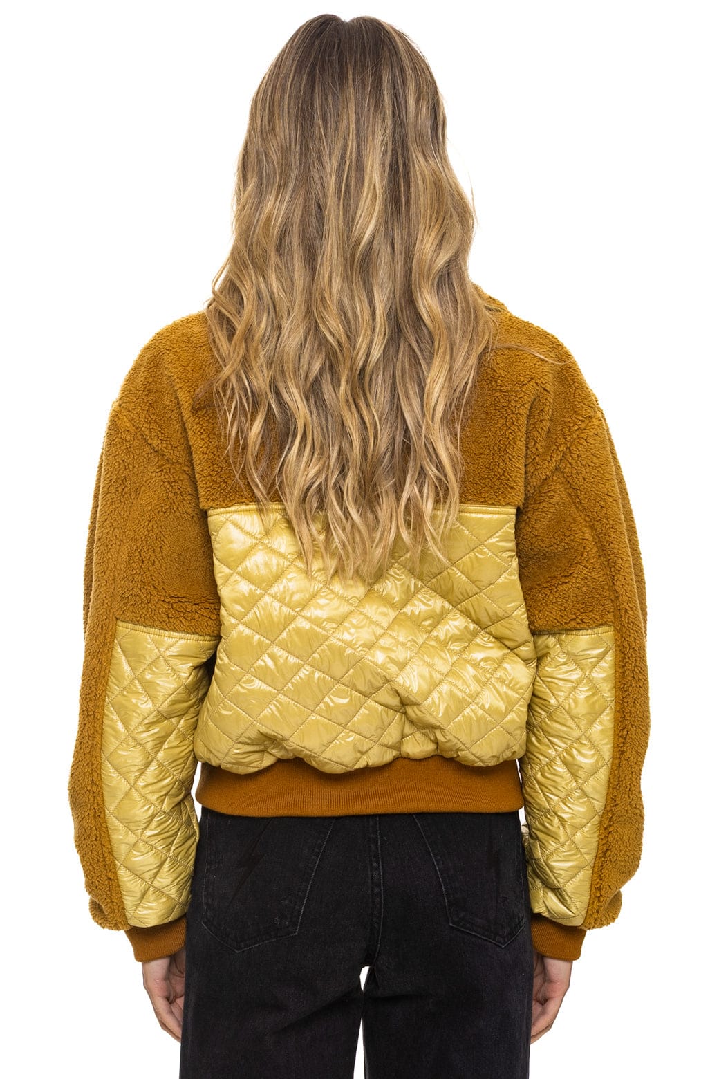 TEDDY FULL ZIP JACKET - HONEY - Image 7
