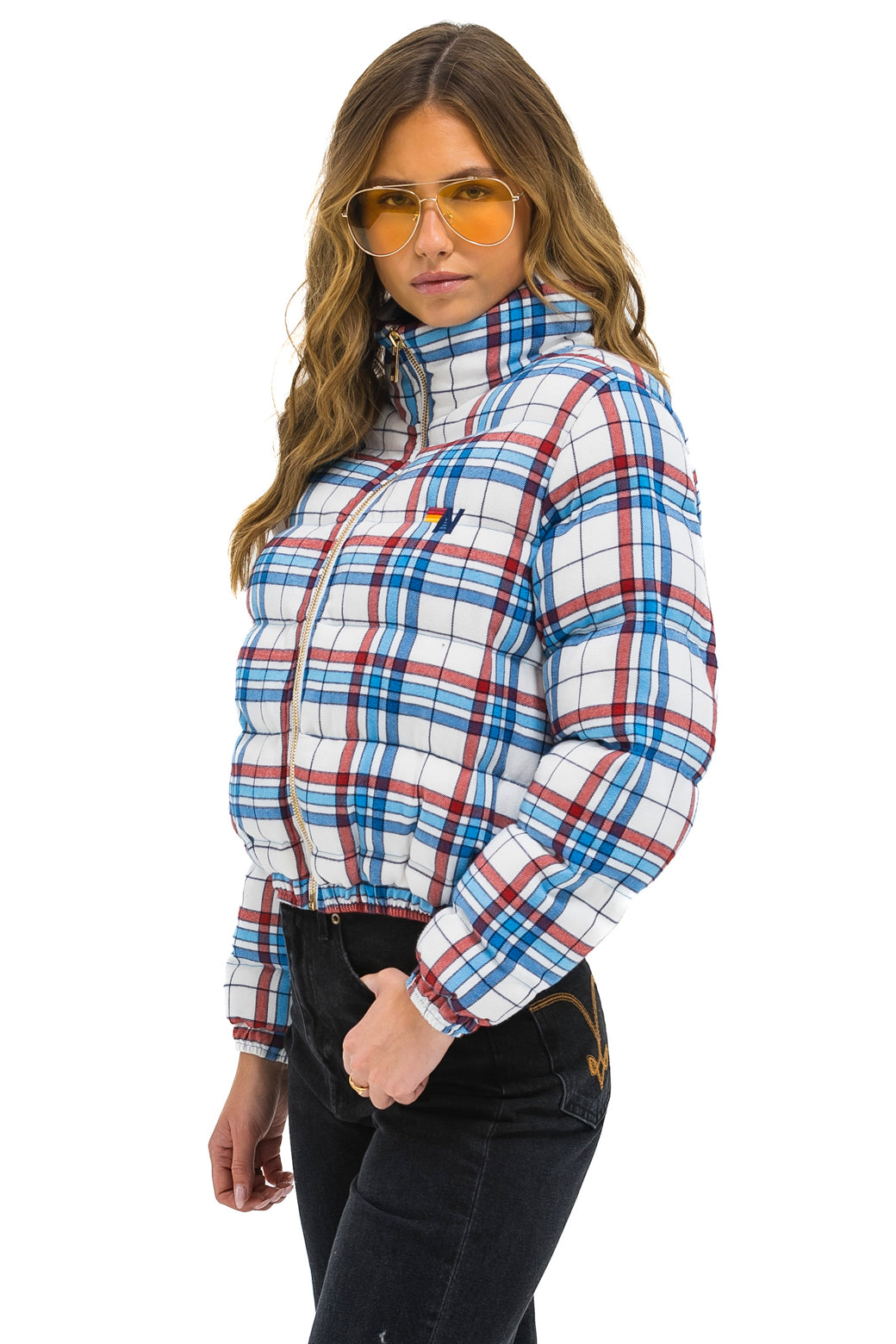 APRES PLAID PUFFER JACKET - MONTAUK PLAID - Image 2