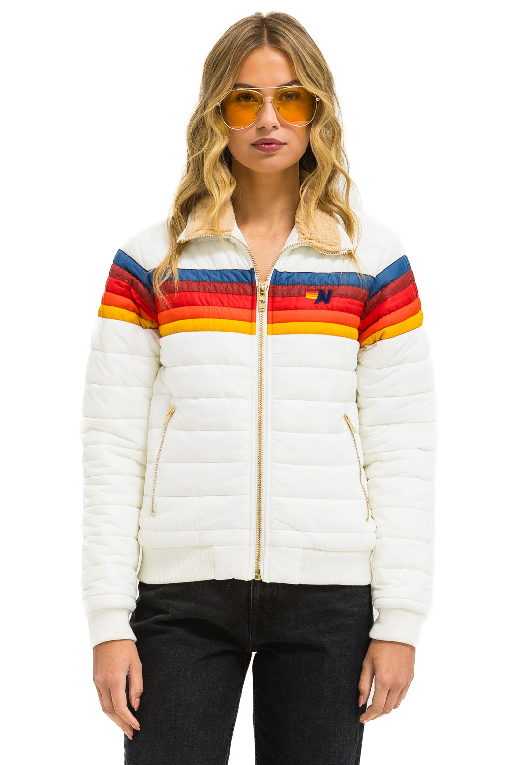 5 STRIPE JACKET - WHITE - Image 2