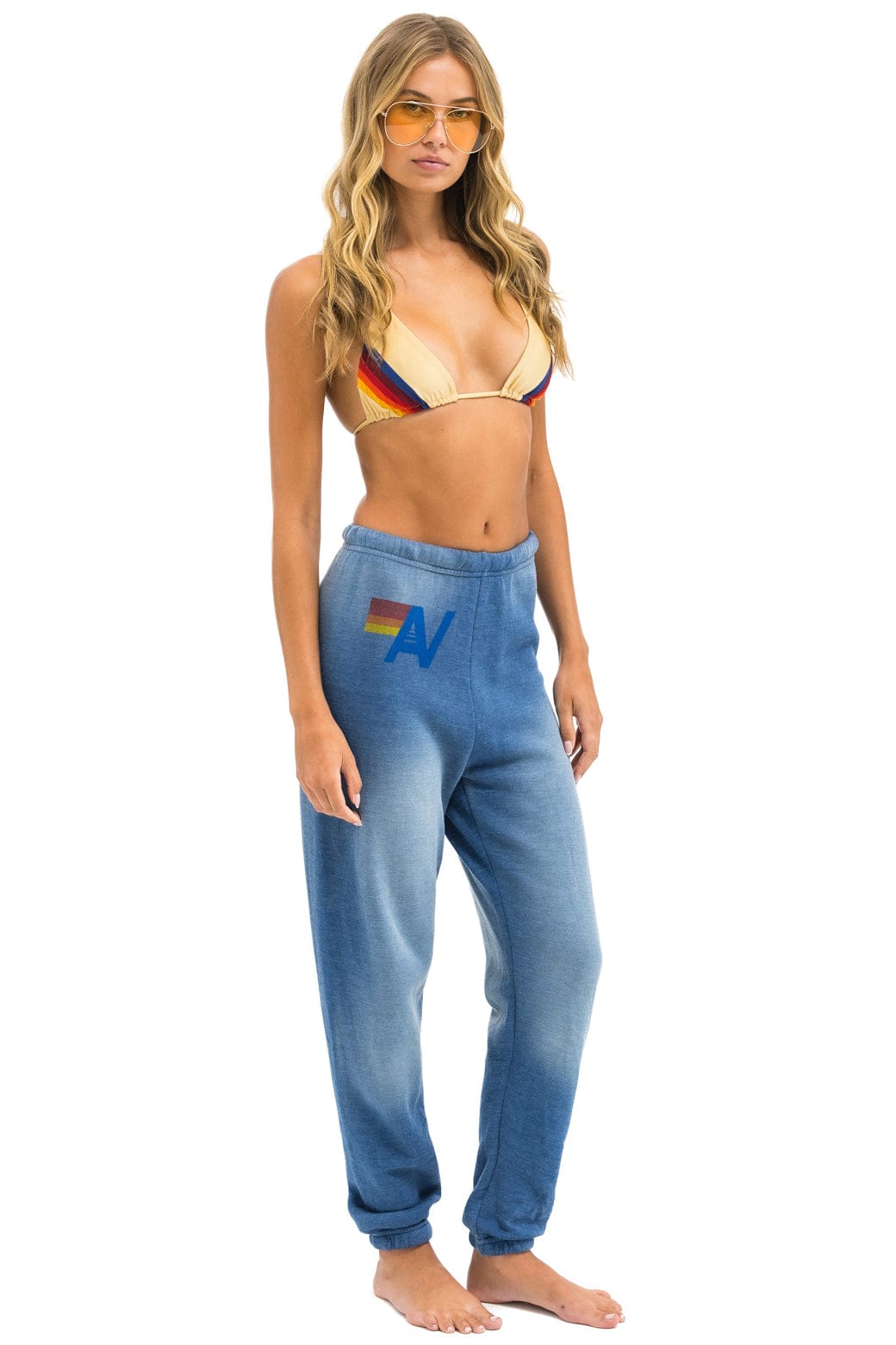 VINTAGE LOGO SWEATPANTS - FADED WATER - Image 2