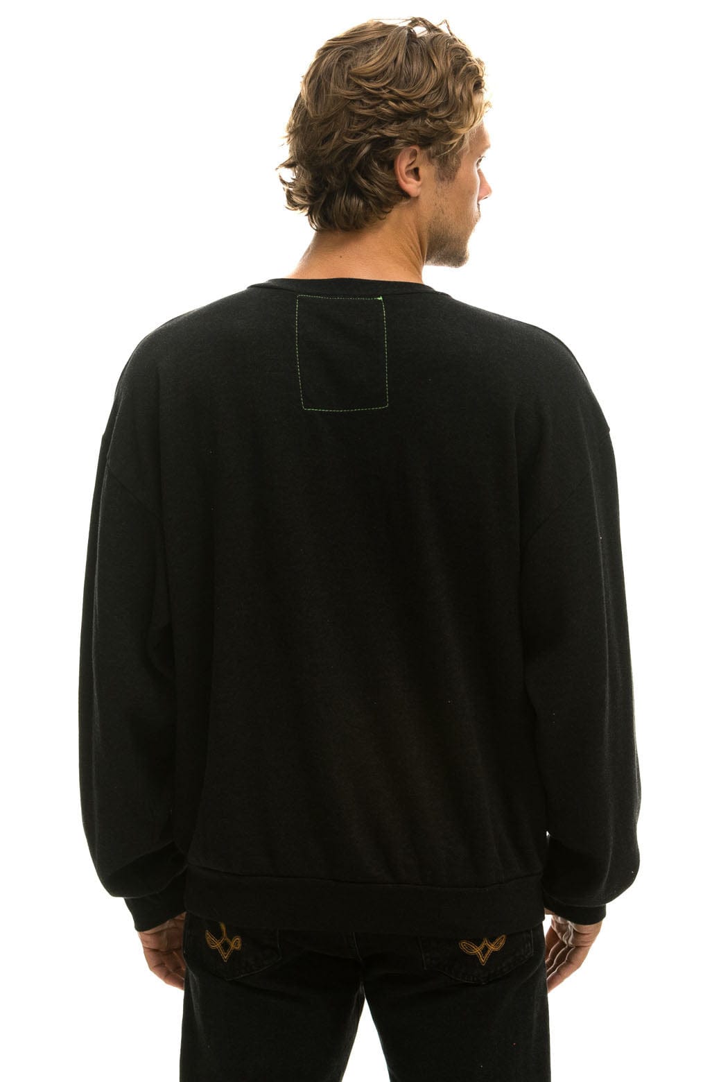 UNIVERSITY OF ALABAMA RELAXED CREW SWEATSHIRT - BLACK - Image 4