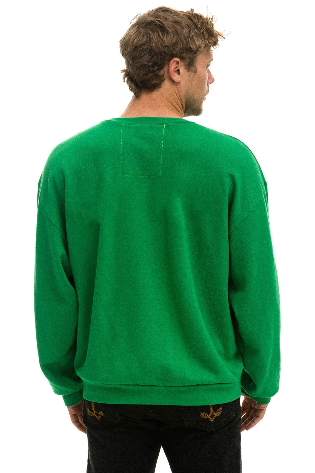WINDY CITY SMOKEOUT 2025 CREW SWEATSHIRT RELAXED - KELLY GREEN - Image 4