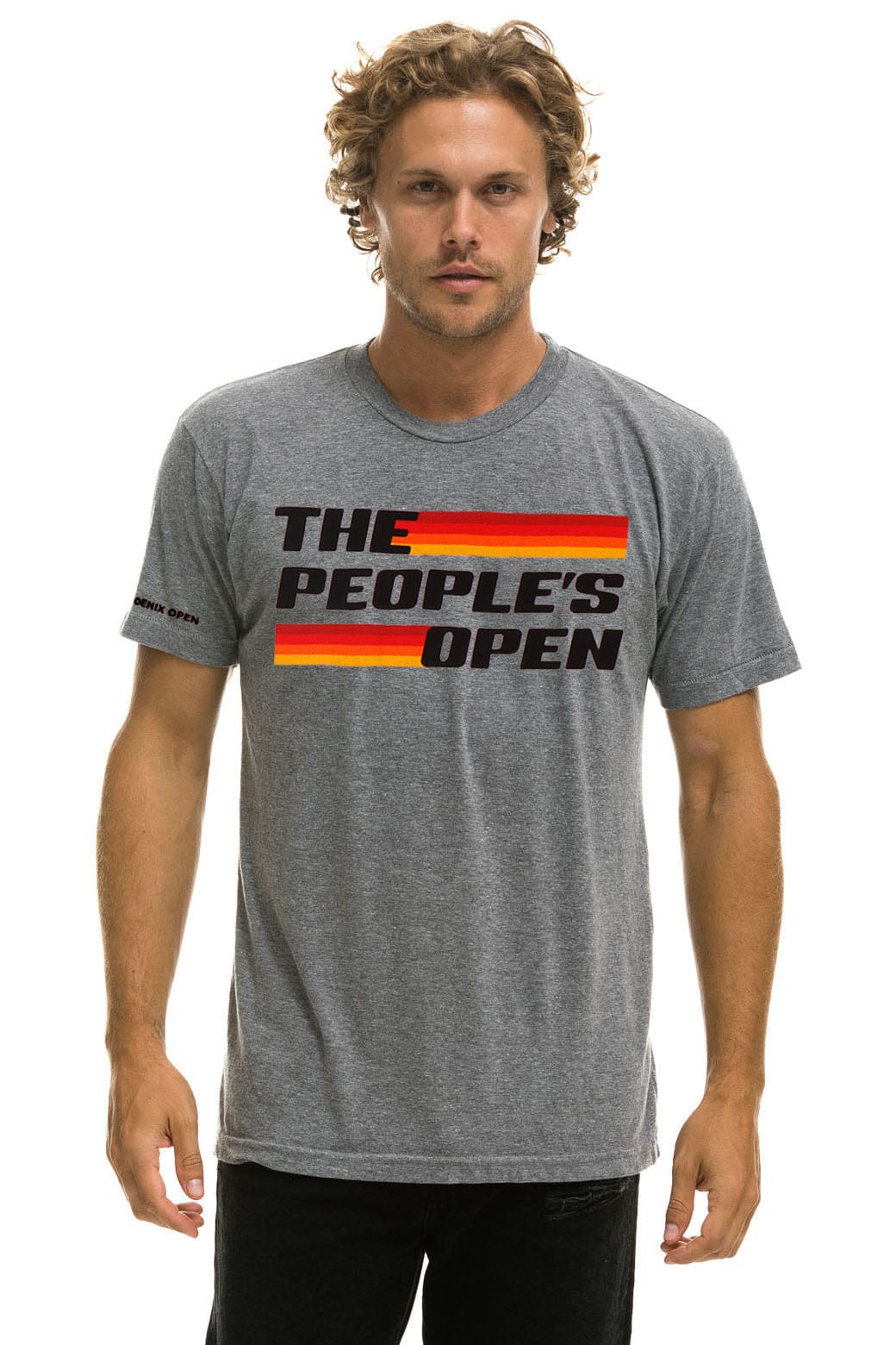 WM PHOENIX OPEN 2025 UNISEX CREW TEE - HEATHER - Image 2