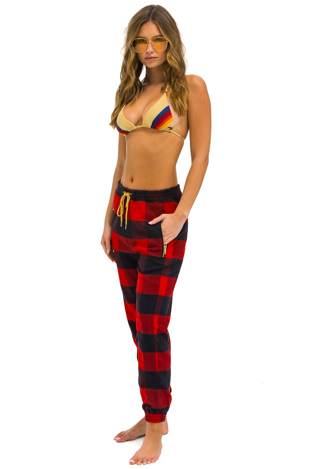 UNISEX PLAID LODGE PANT - BUFFALO PLAID - Image 5
