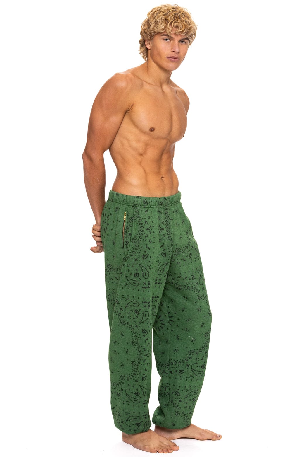 BANDANA SWEATPANTS - PALM - Image 4