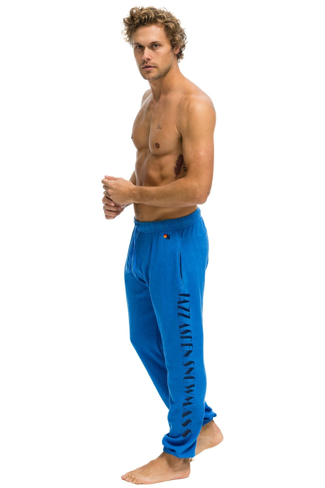 JAZZ ASPEN SNOWMASS 2025 - UNISEX POCKET SWEATPANTS - ADVENTURE BLUE - Image 2