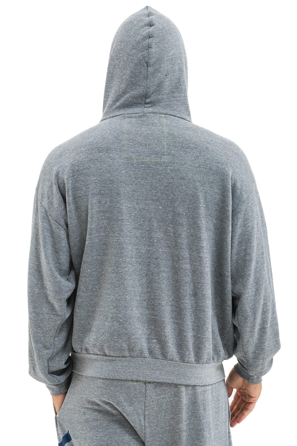 NY YANKEES RELAXED PULLOVER HOODIE - HEATHER GREY - Image 7