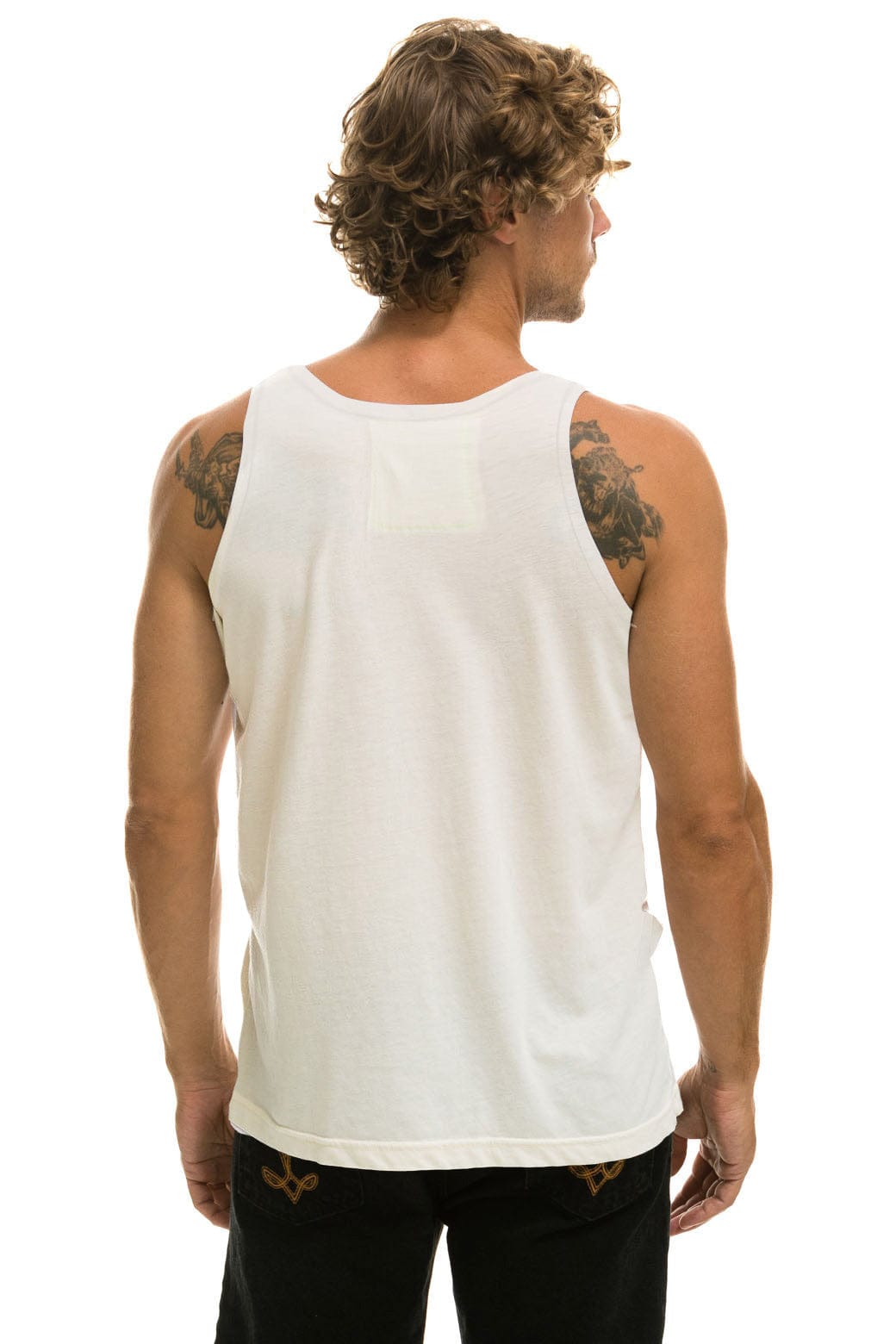 MEN'S BASIC TANK - VINTAGE WHITE - Image 3