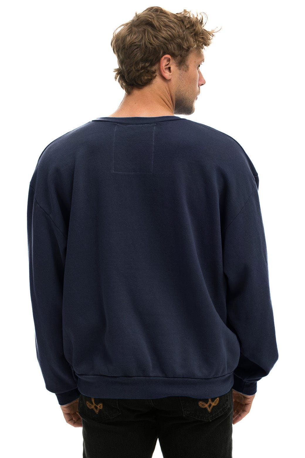 RELAXED SANTA TIGER SWEATSHIRT - NAVY - Image 3