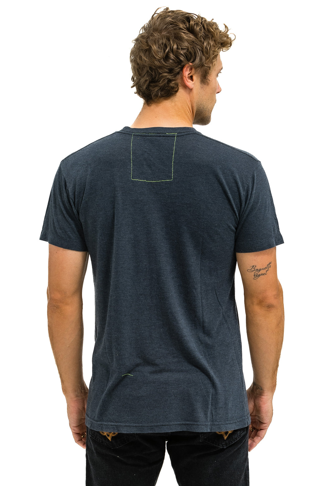 SIGNATURE VENICE TEE - CHARCOAL - Image 5