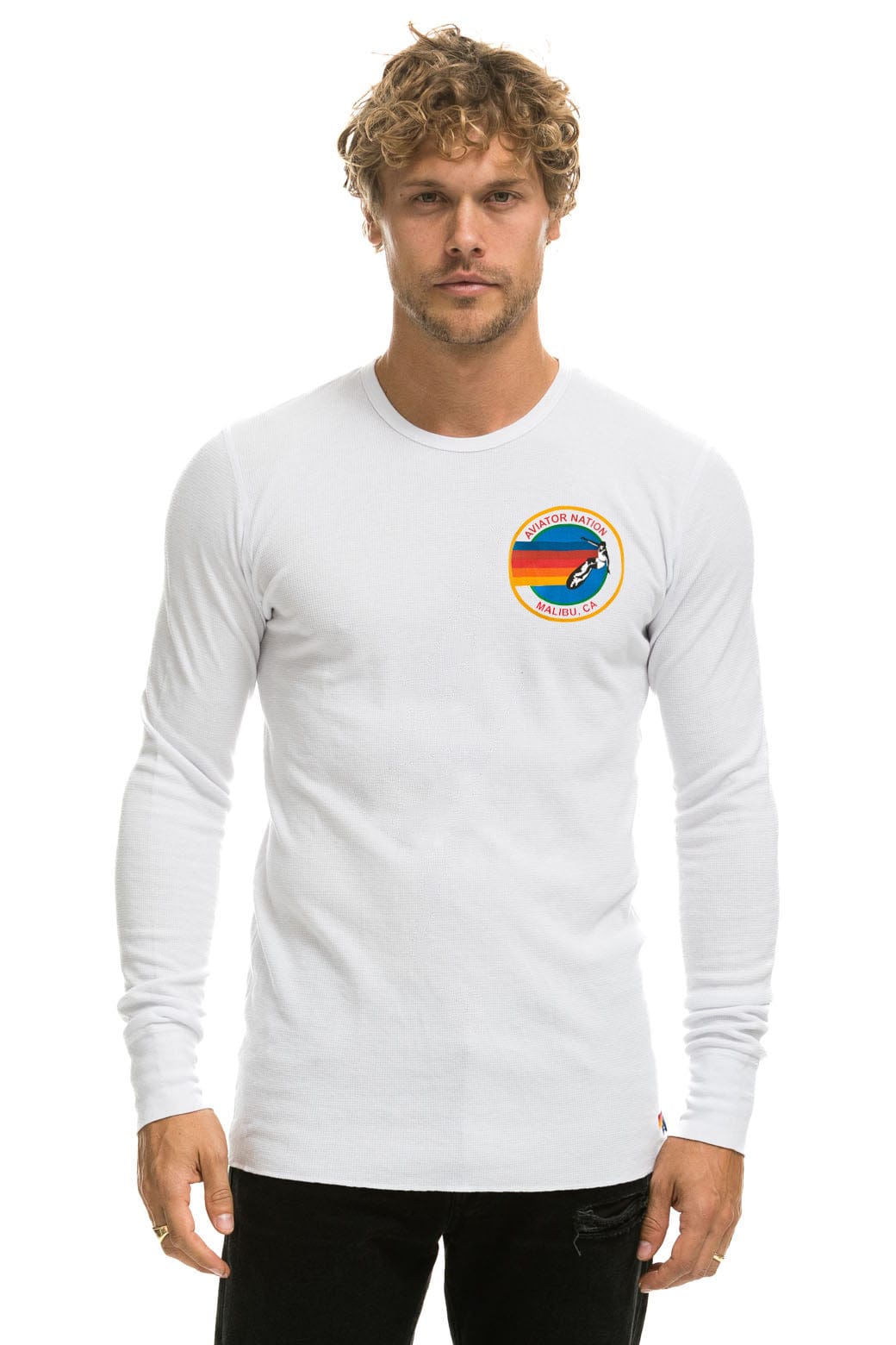 AVIATOR NATION MALIBU THERMAL - WHITE - Image 2