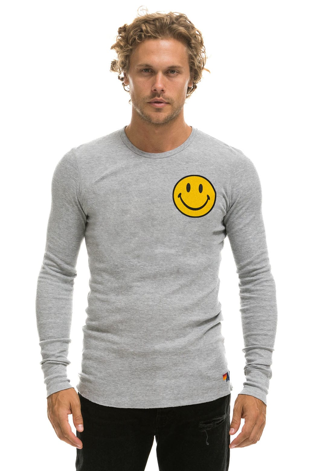 SMILEY 2 THERMAL - HEATHER GREY - Image 2