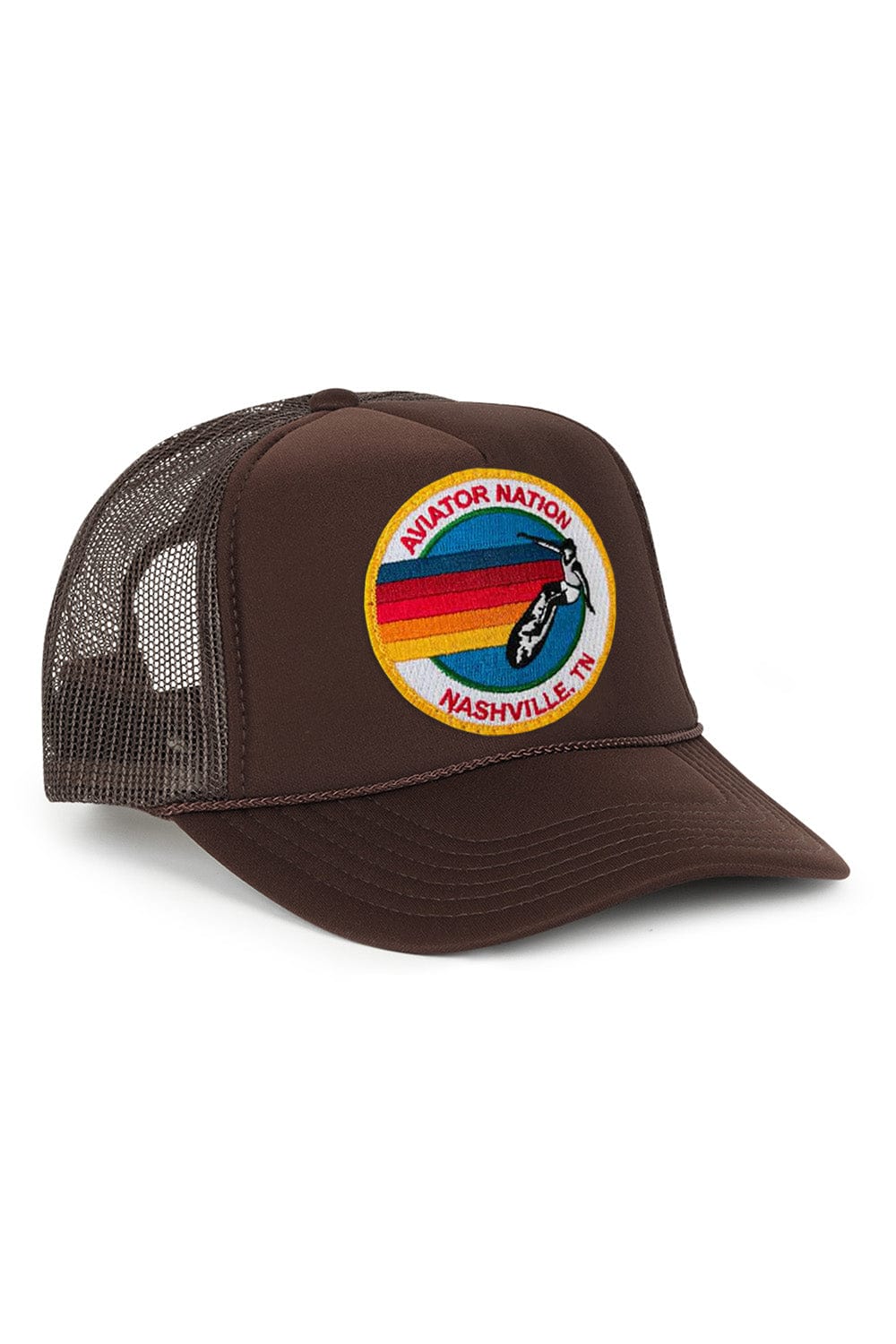 AVIATOR NATION NASHVILLE VINTAGE LOW RISE TRUCKER HAT - Image 13