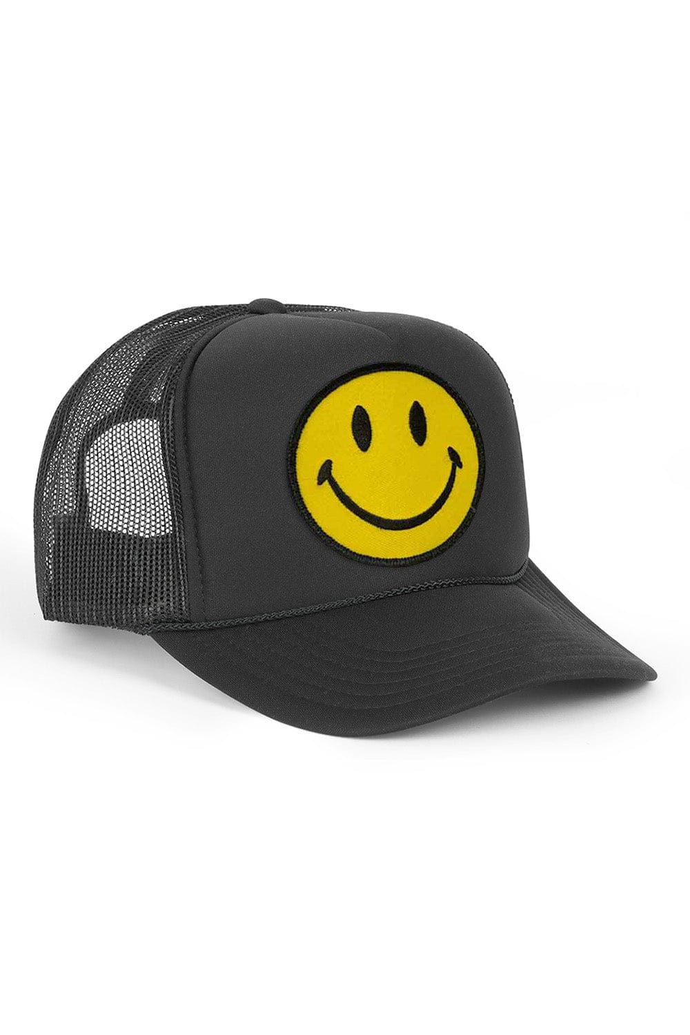 SMILEY VINTAGE TRUCKER HAT - Image 4