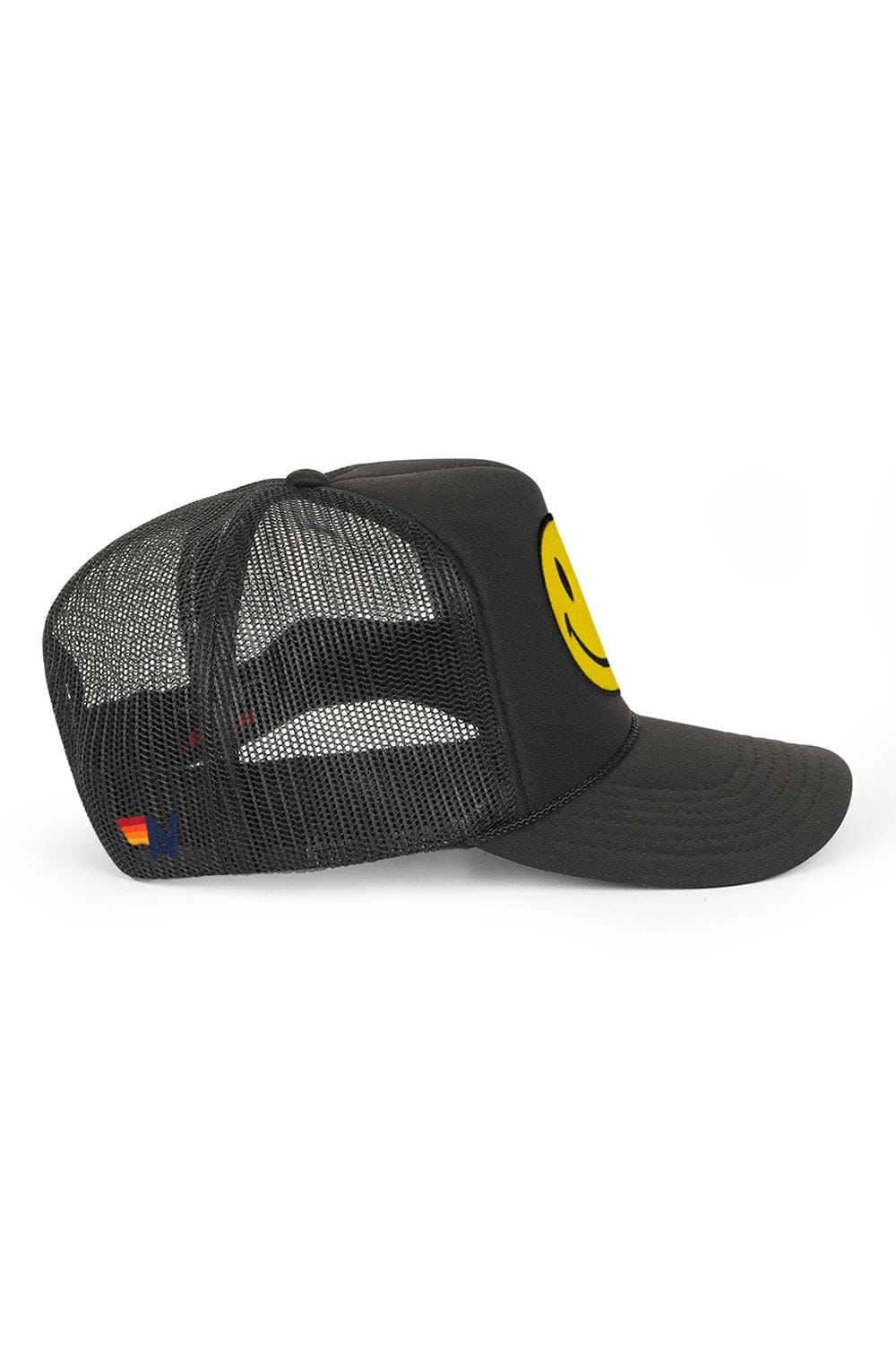 SMILEY VINTAGE TRUCKER HAT - Image 5