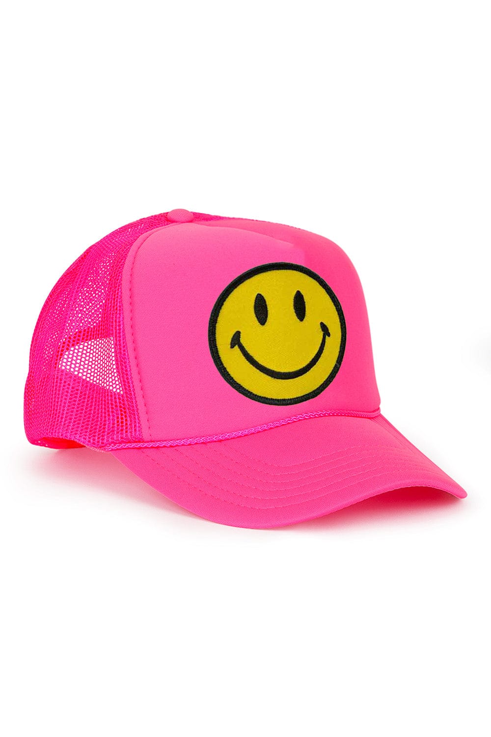 SMILEY VINTAGE TRUCKER HAT - Image 7
