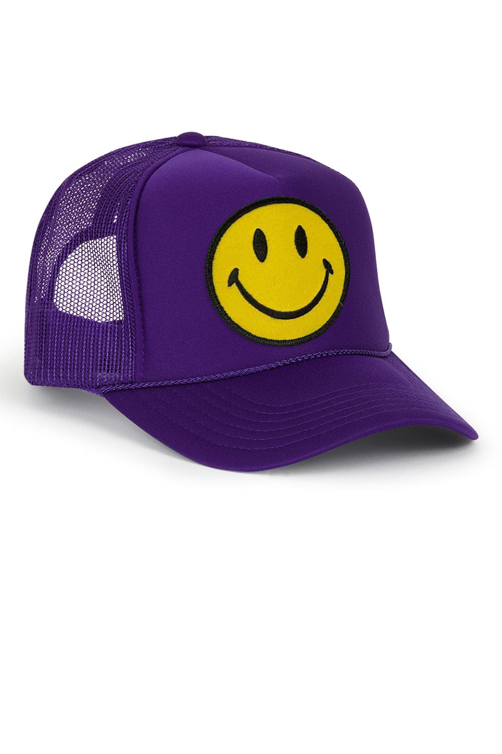 SMILEY VINTAGE TRUCKER HAT - Image 19