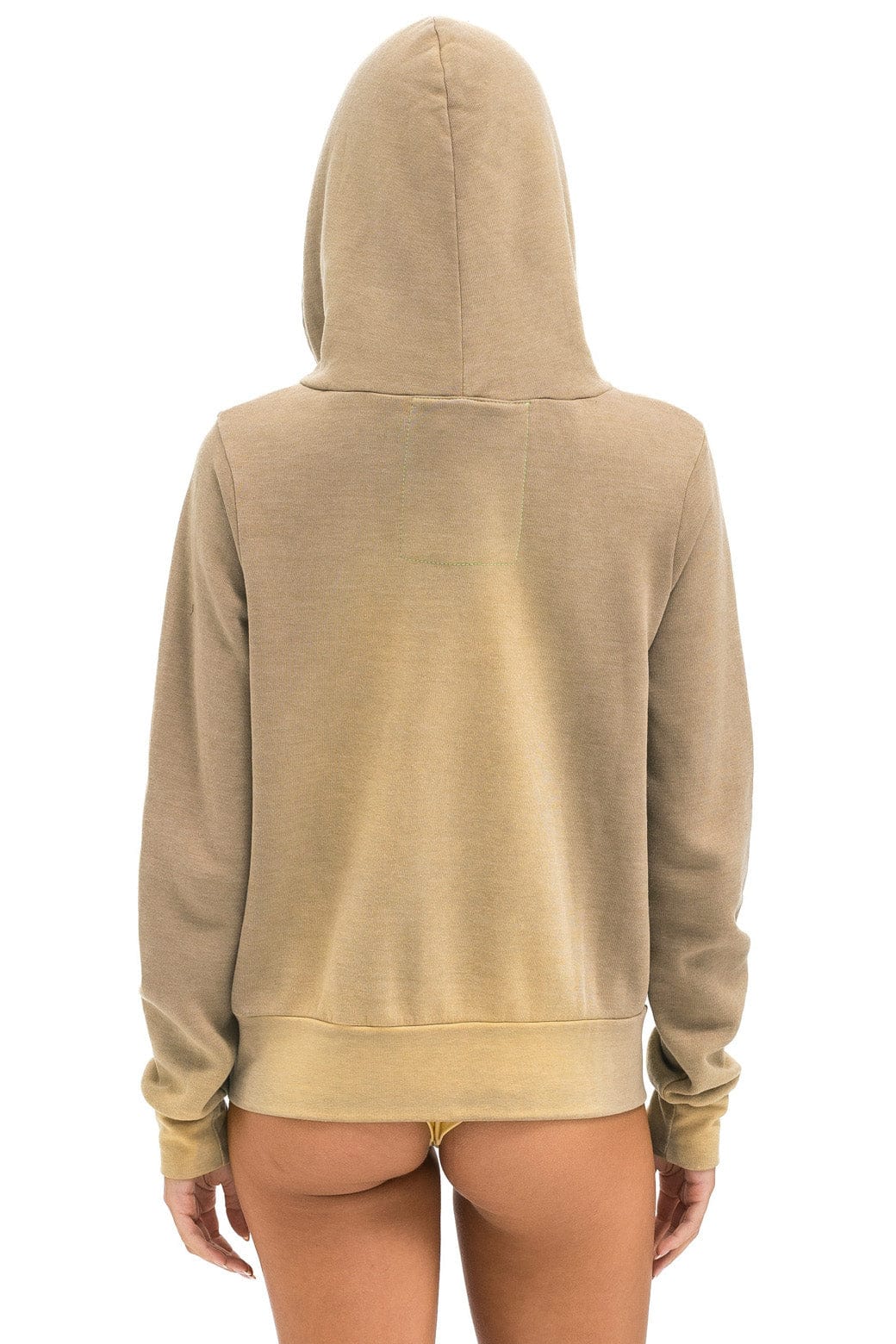 VENICE SURFER ZIP HOODIE - FADED TAN - Image 9