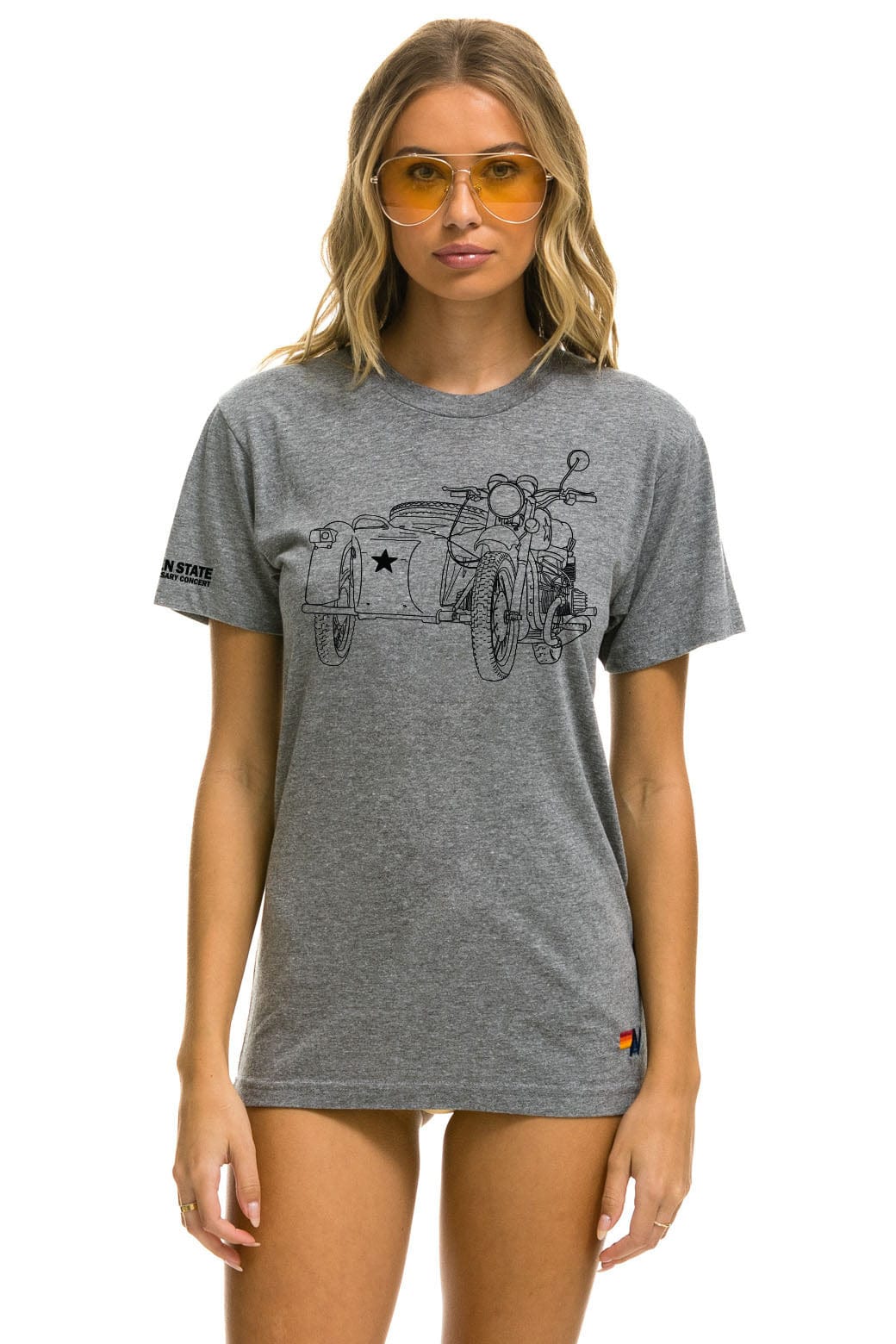 GARDEN STATE CONCERT CREW TEE SHIRT - HEATHER GREY - Image 2