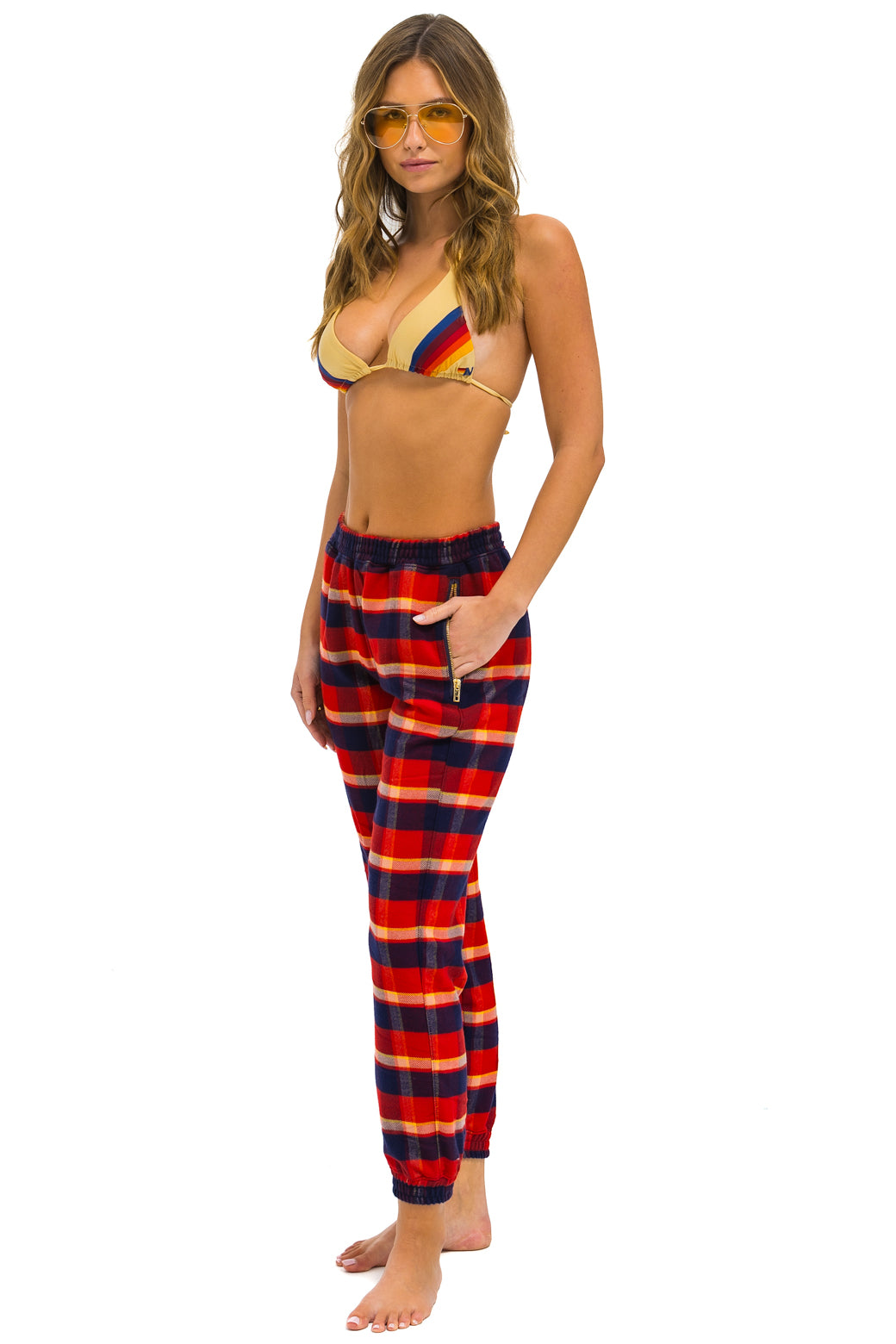 PLAID LODGE PANT - RUGBY PLAID - Image 4
