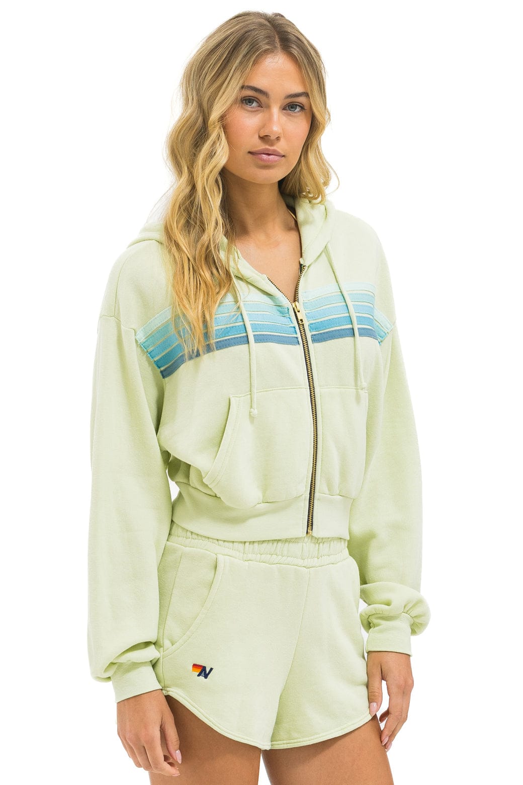 ESSENTIAL CLUB SHORTS - LIME CREAM - Image 6