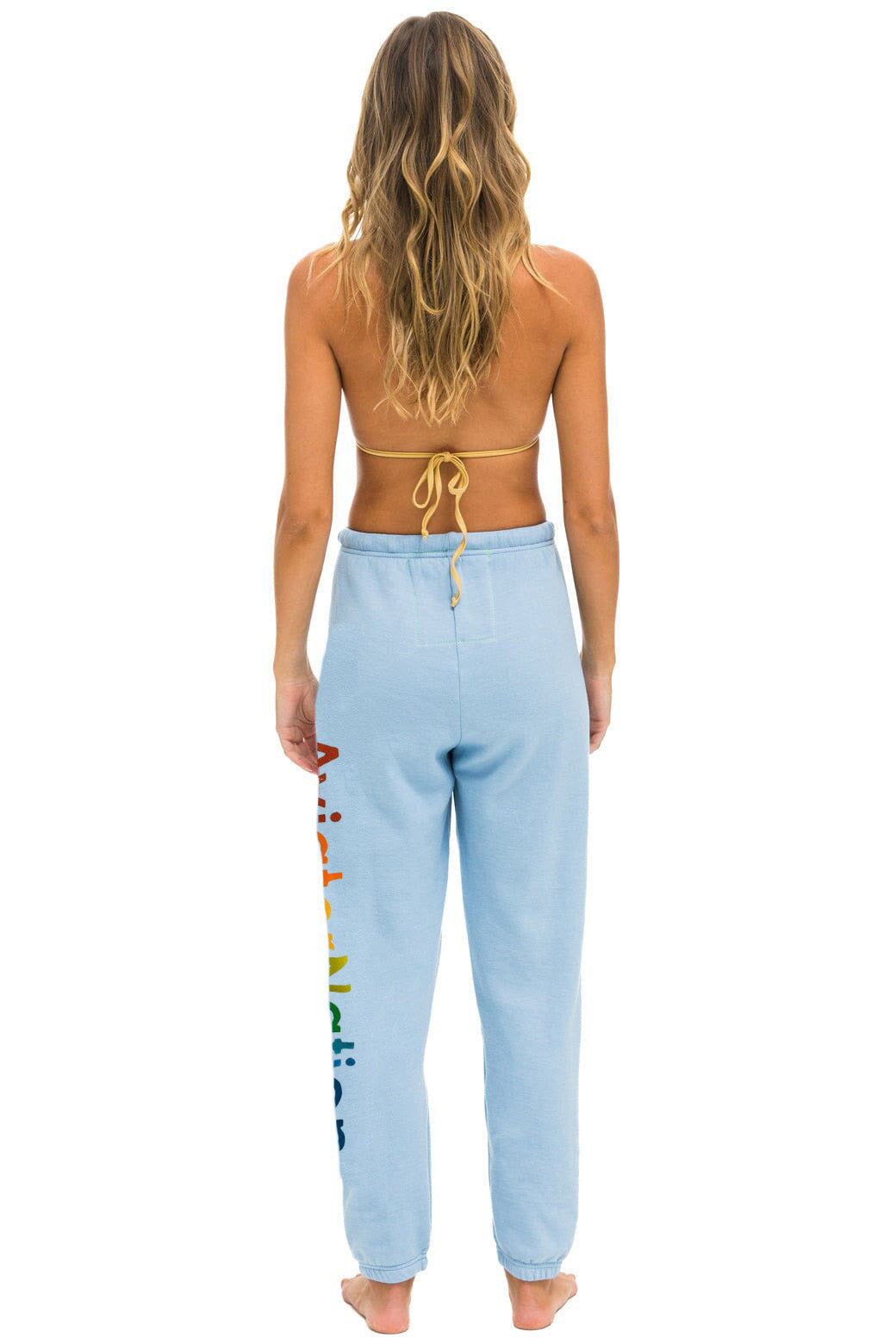 AVIATOR NATION SWEATPANTS - ICE - Image 3