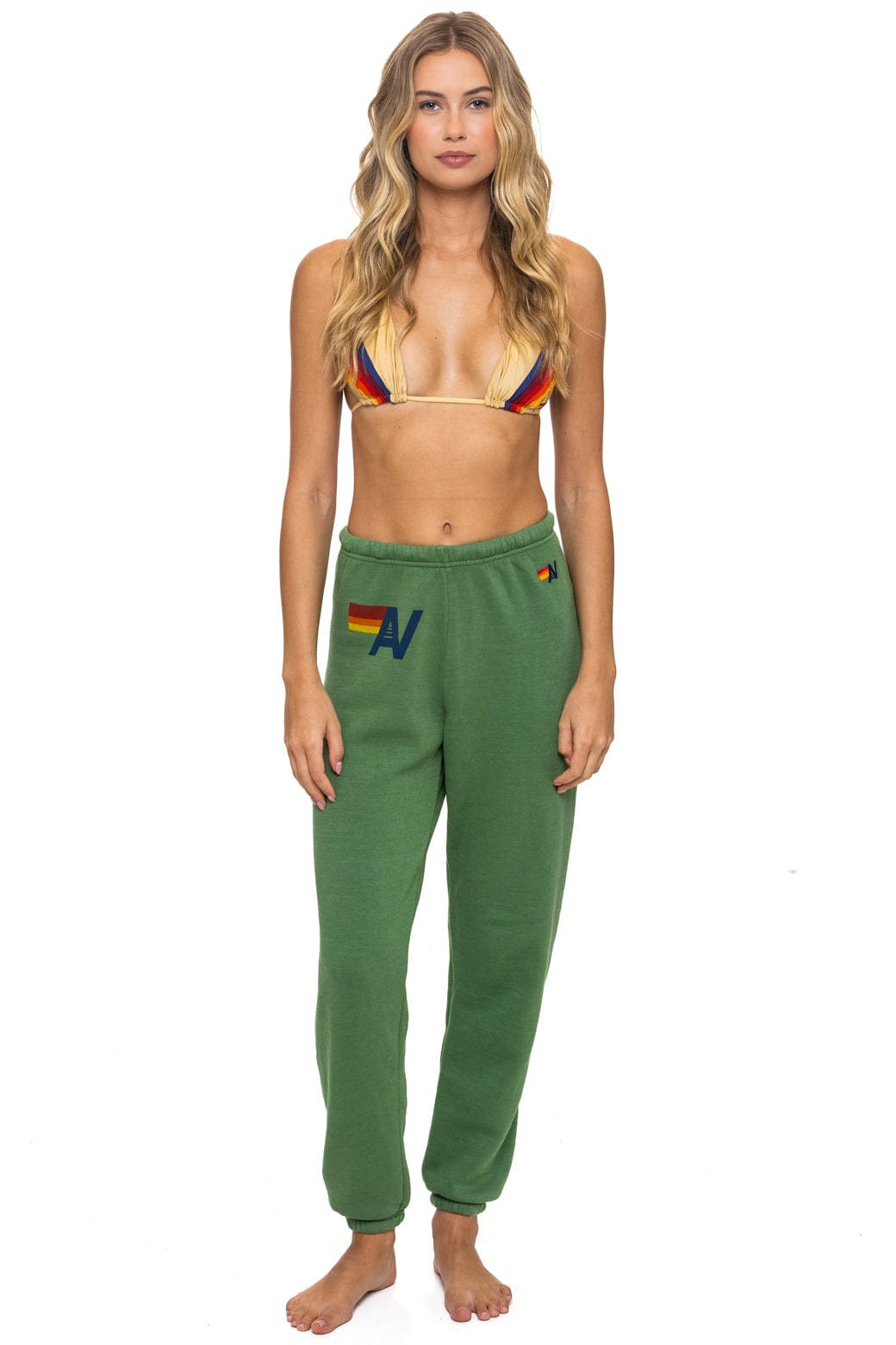 LOGO SWEATPANTS - PALM
