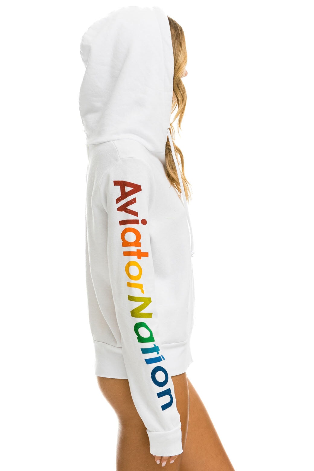 AVIATOR NATION ASPEN HOODIE - WHITE - Image 4