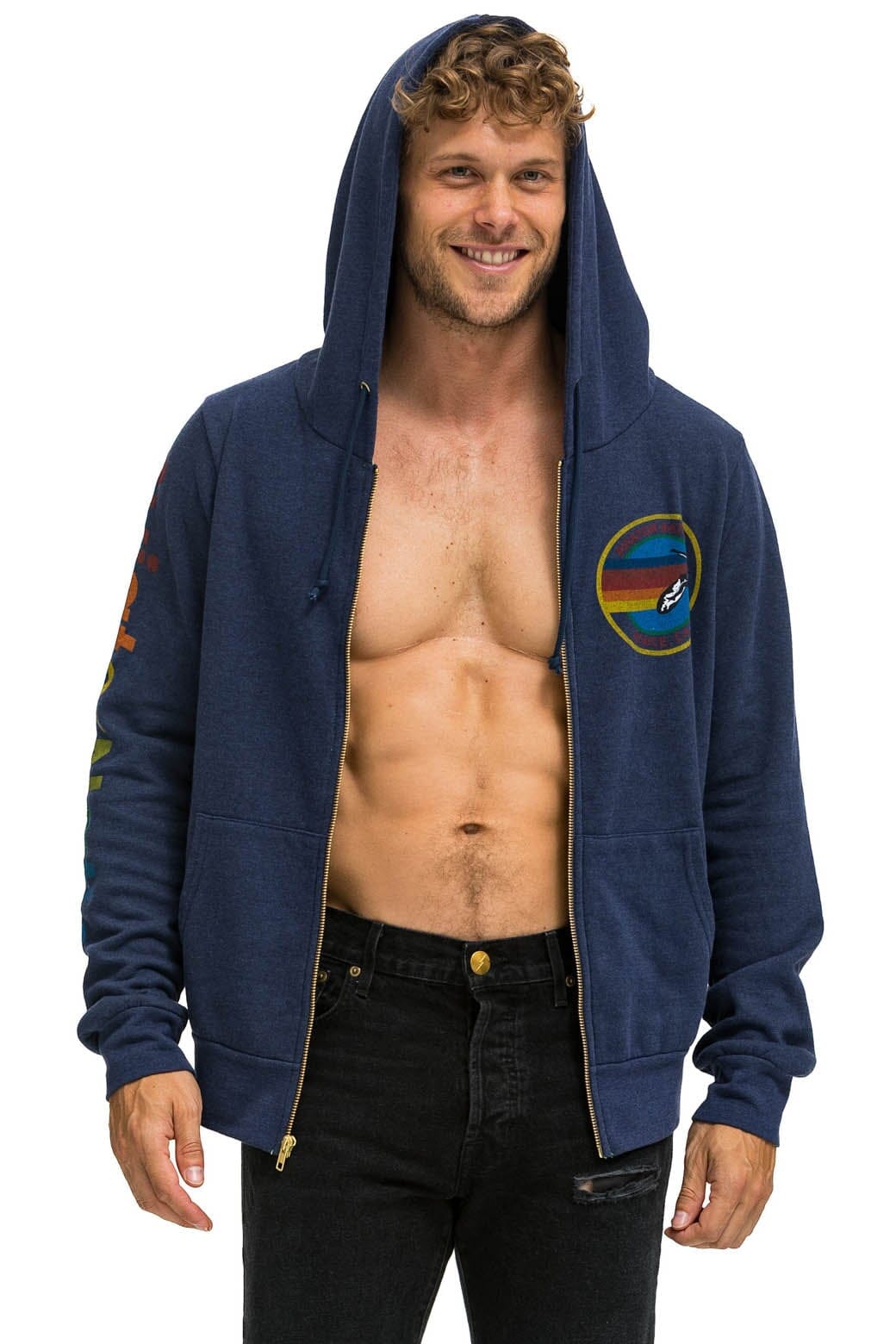 AVIATOR NATION HOODIE - NAVY - Image 11