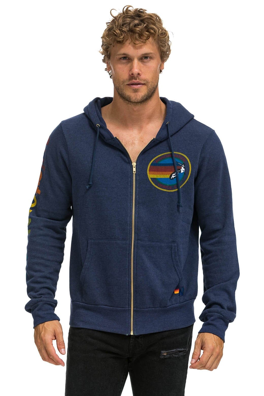 AVIATOR NATION HOODIE - NAVY - Image 2