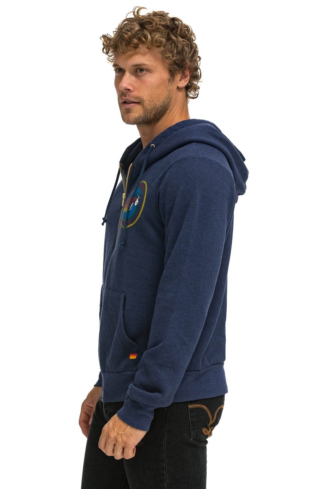 AVIATOR NATION HOODIE - NAVY - Image 6